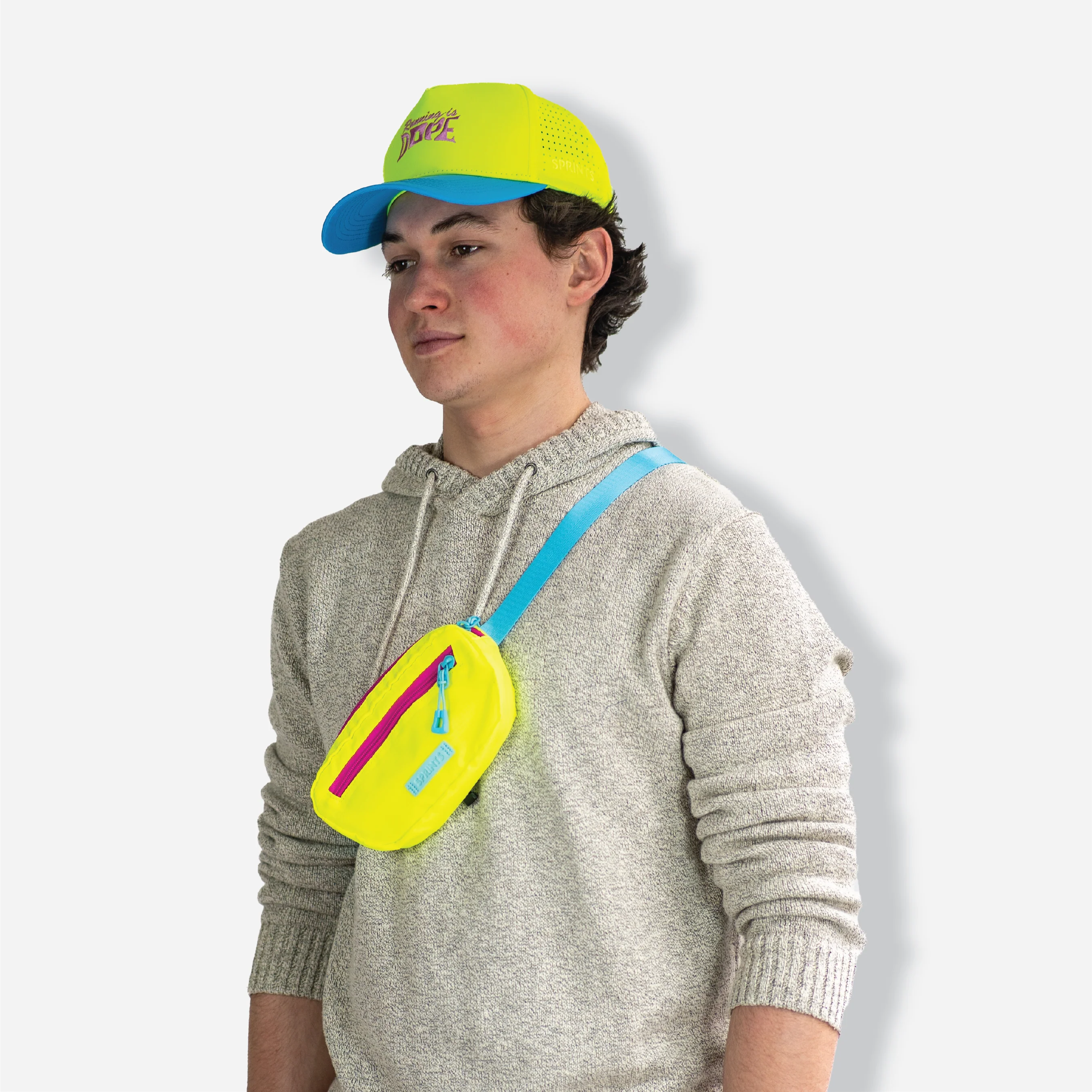 Alien Acid Glow Sling It Bag - Image 11
