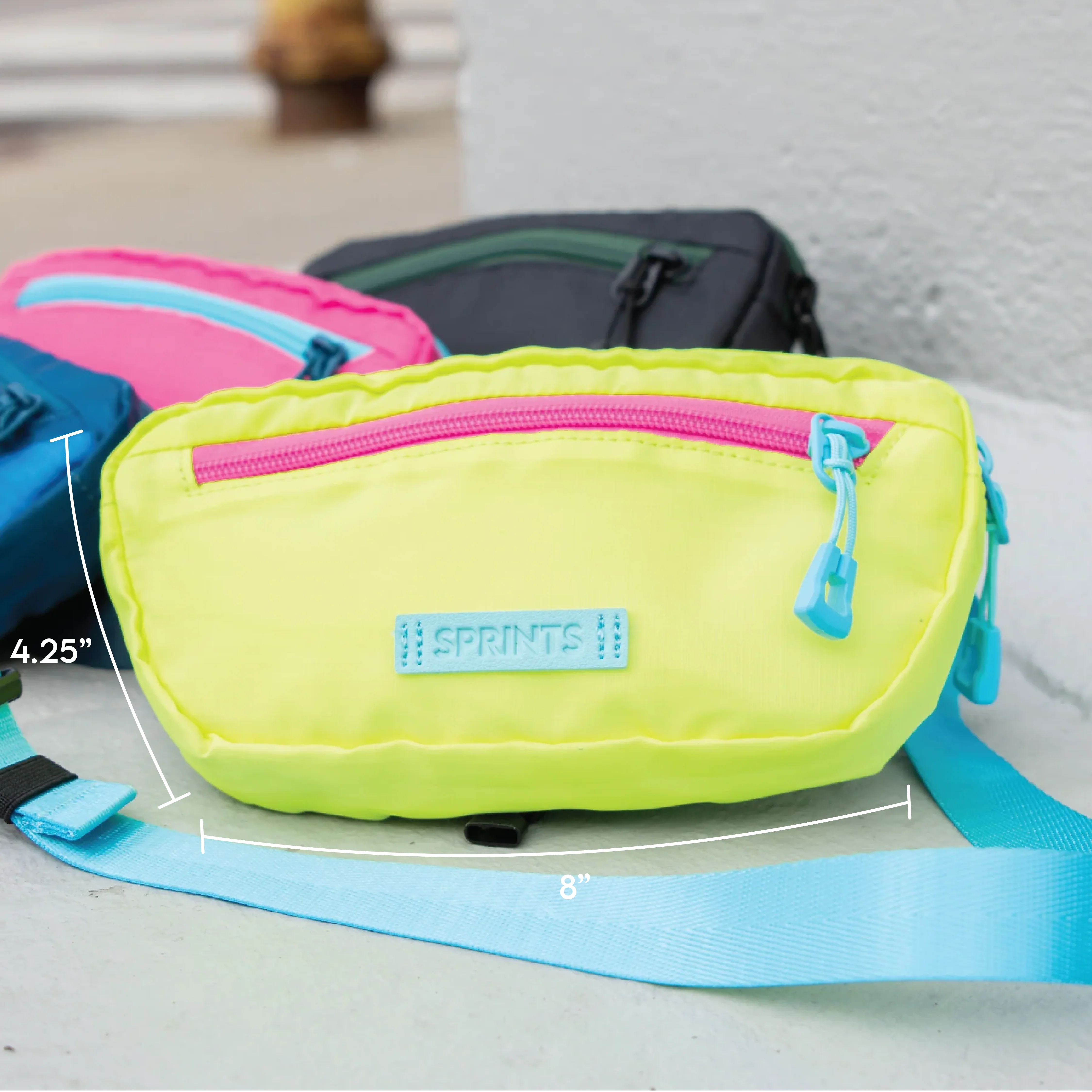 Alien Acid Glow Sling It Bag - Image 3