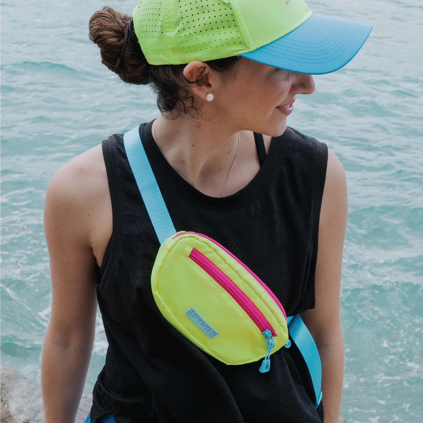 Alien Acid Glow Sling It Bag - Image 8
