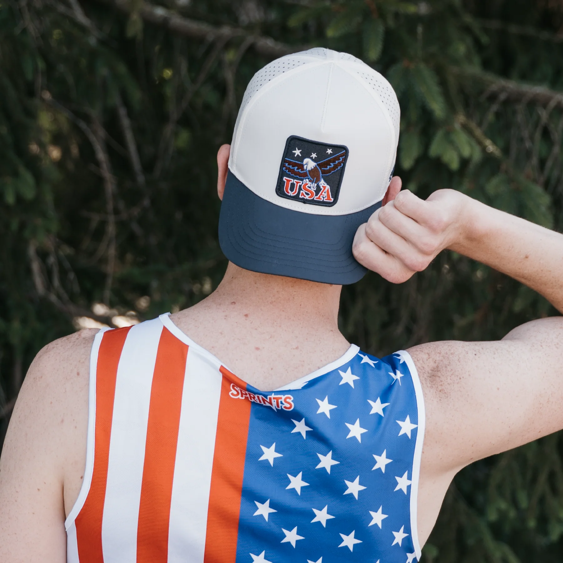 All American Eagle Structured VP Hat (Unisex) - Image 2