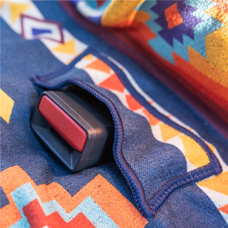 Aztec Artisans & Chocolate Currency Party Size Towel - Image 4