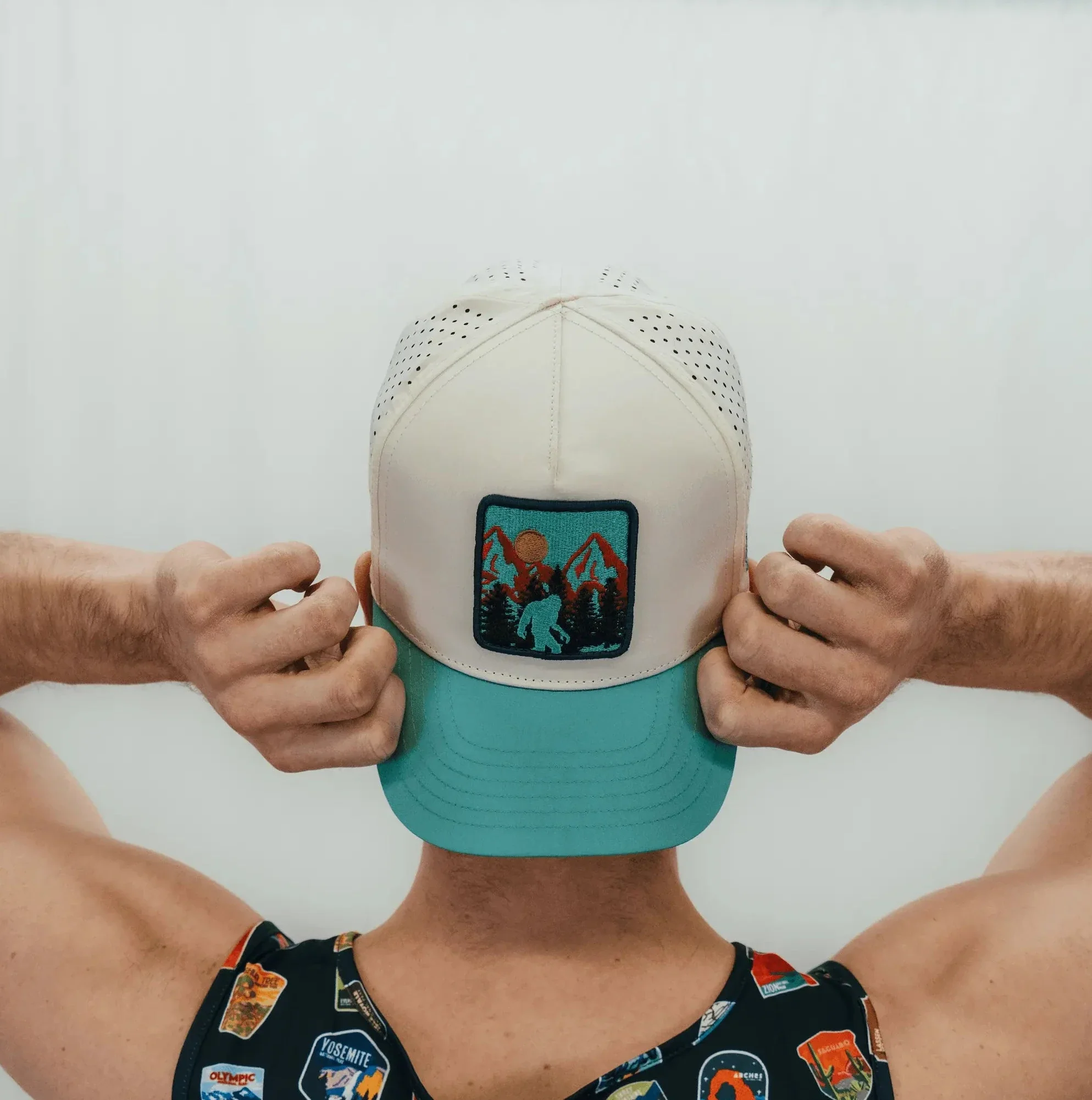 Big Foot VP Hat - Cream (Unisex) - Image 8