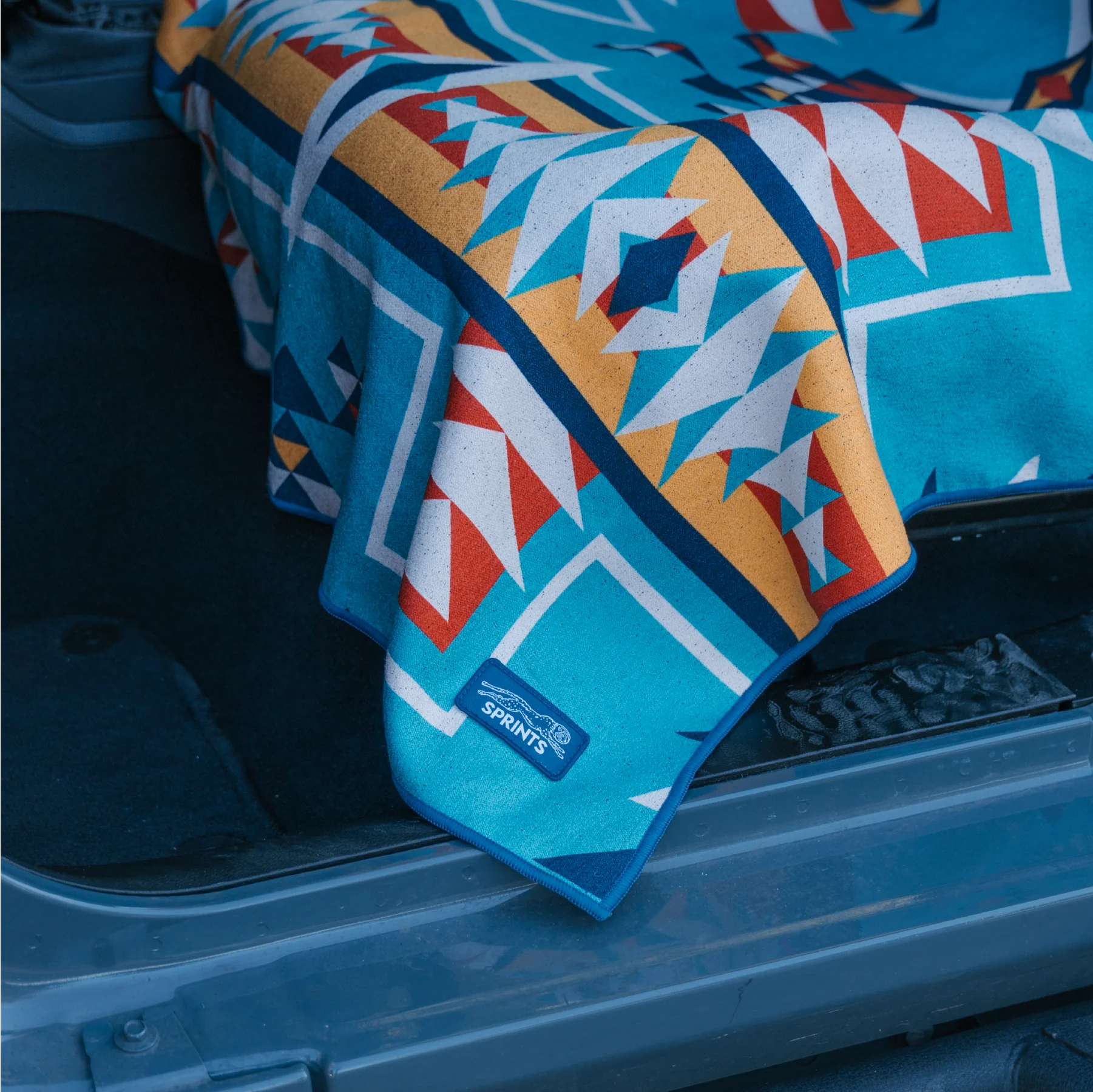 Bohemian Nomad Noises Car Seat Cover Towel - Image 6