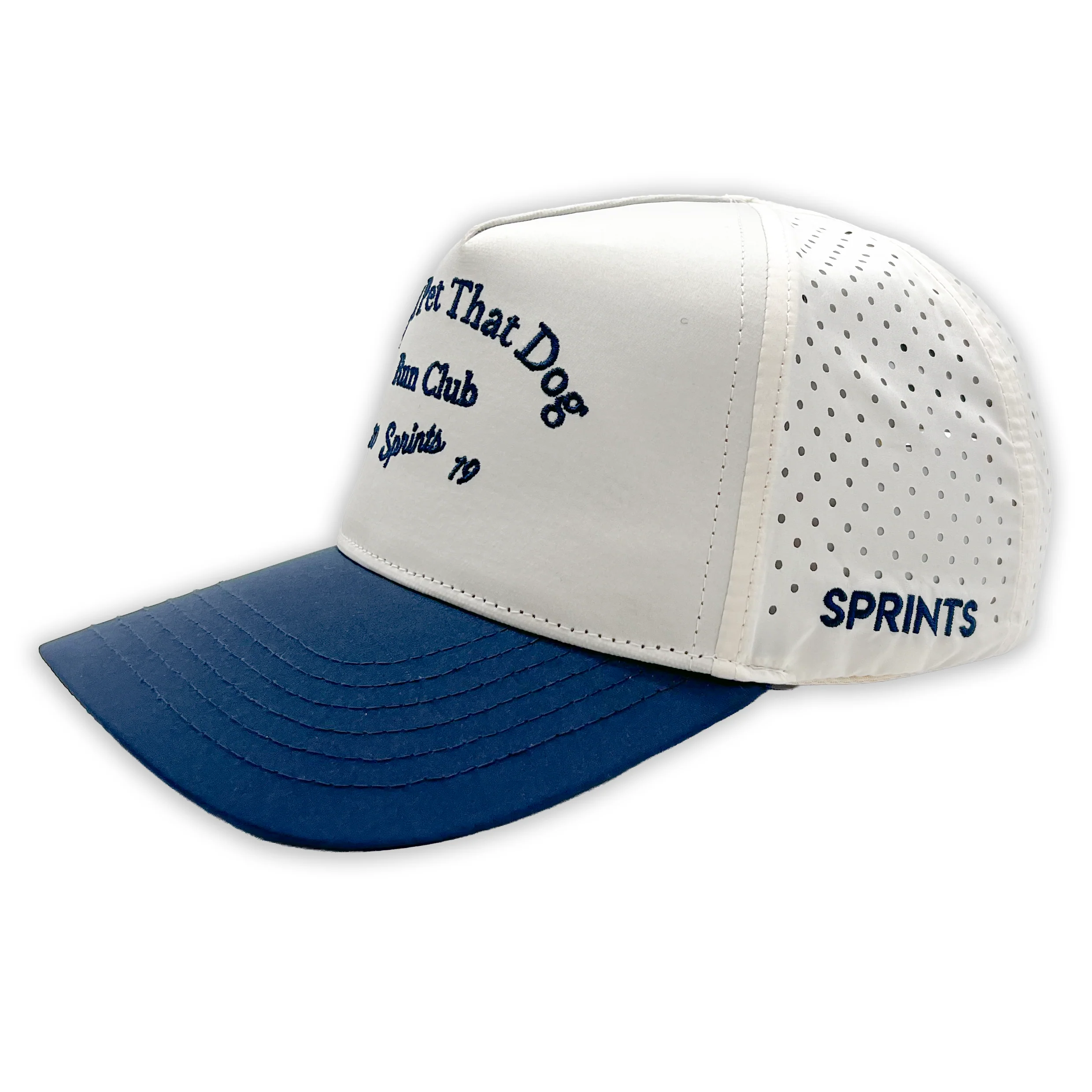 Can I Pet That Dog Run Club Structured VP Hat (Unisex) - Image 9