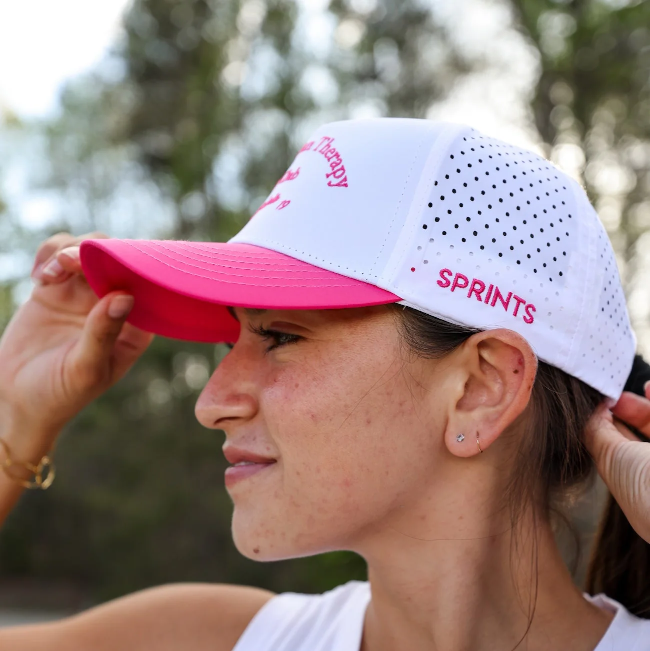 Cheaper Than Therapy Pink VP Hat (Unisex) - Image 4