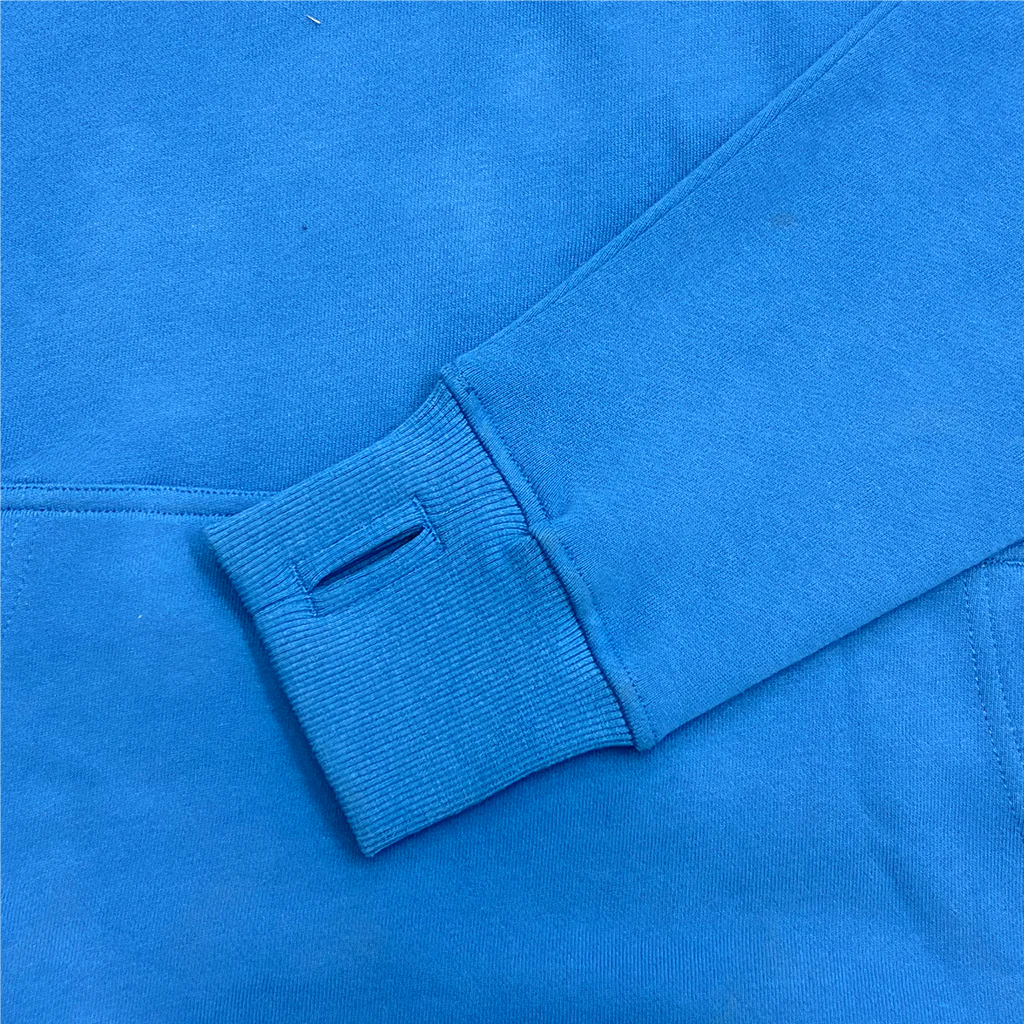Run Club Oversized Hoodie - Cheaper than Therapy - Blue - Image 3