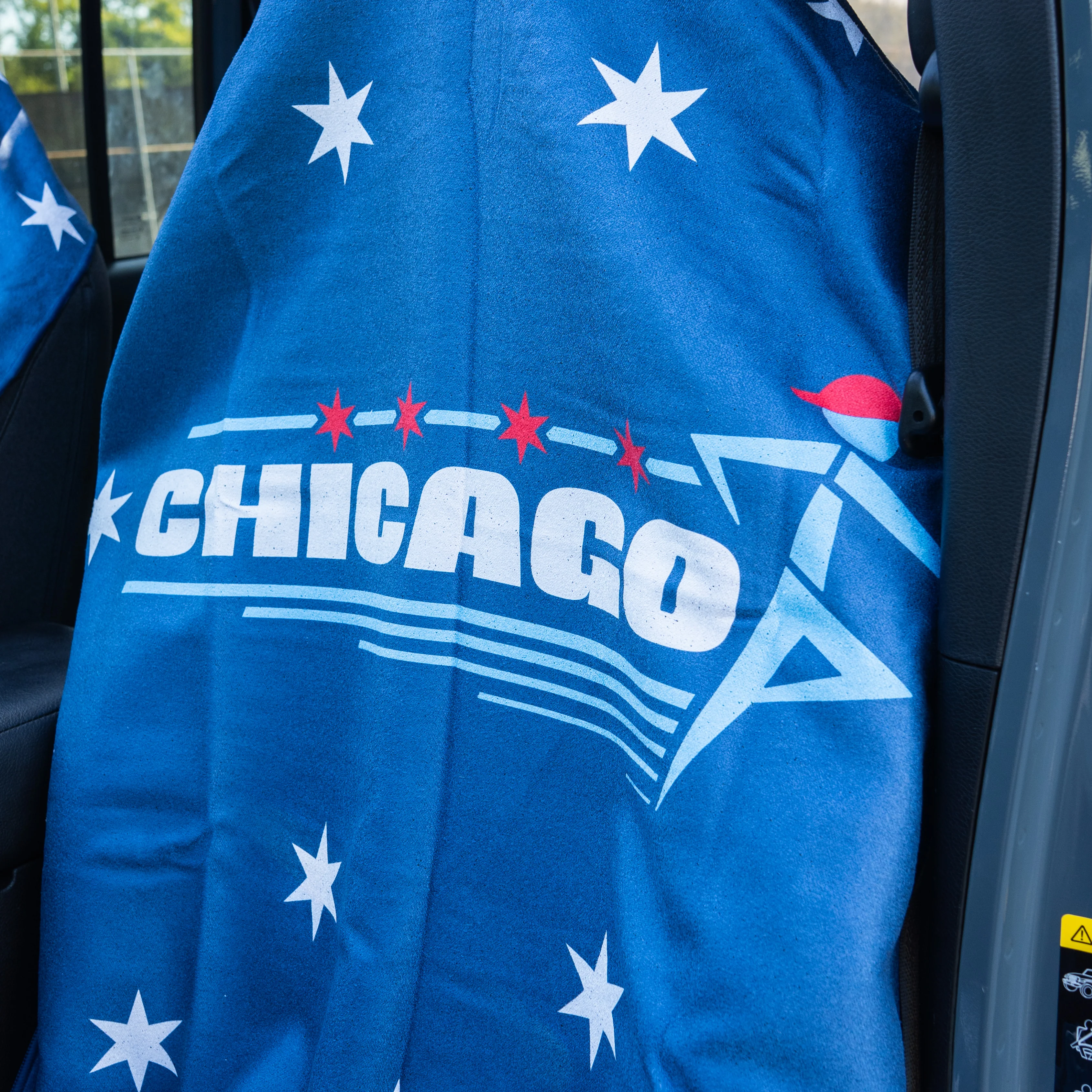 Chicago Four Star Towel Car Seat Cover Towel - Image 4