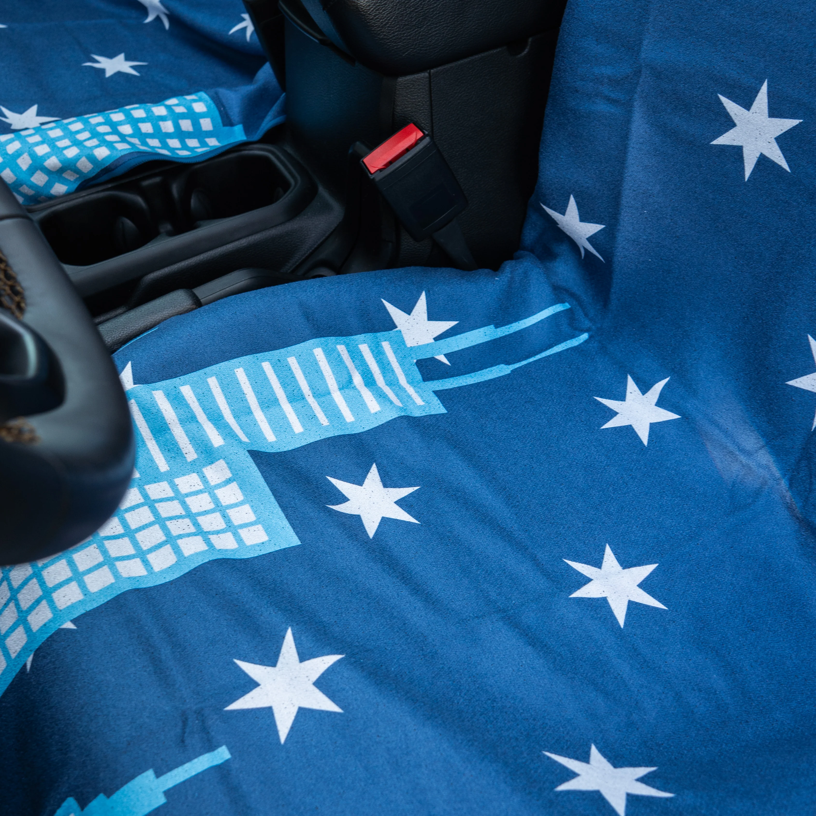 Chicago Four Star Towel Car Seat Cover Towel - Image 5