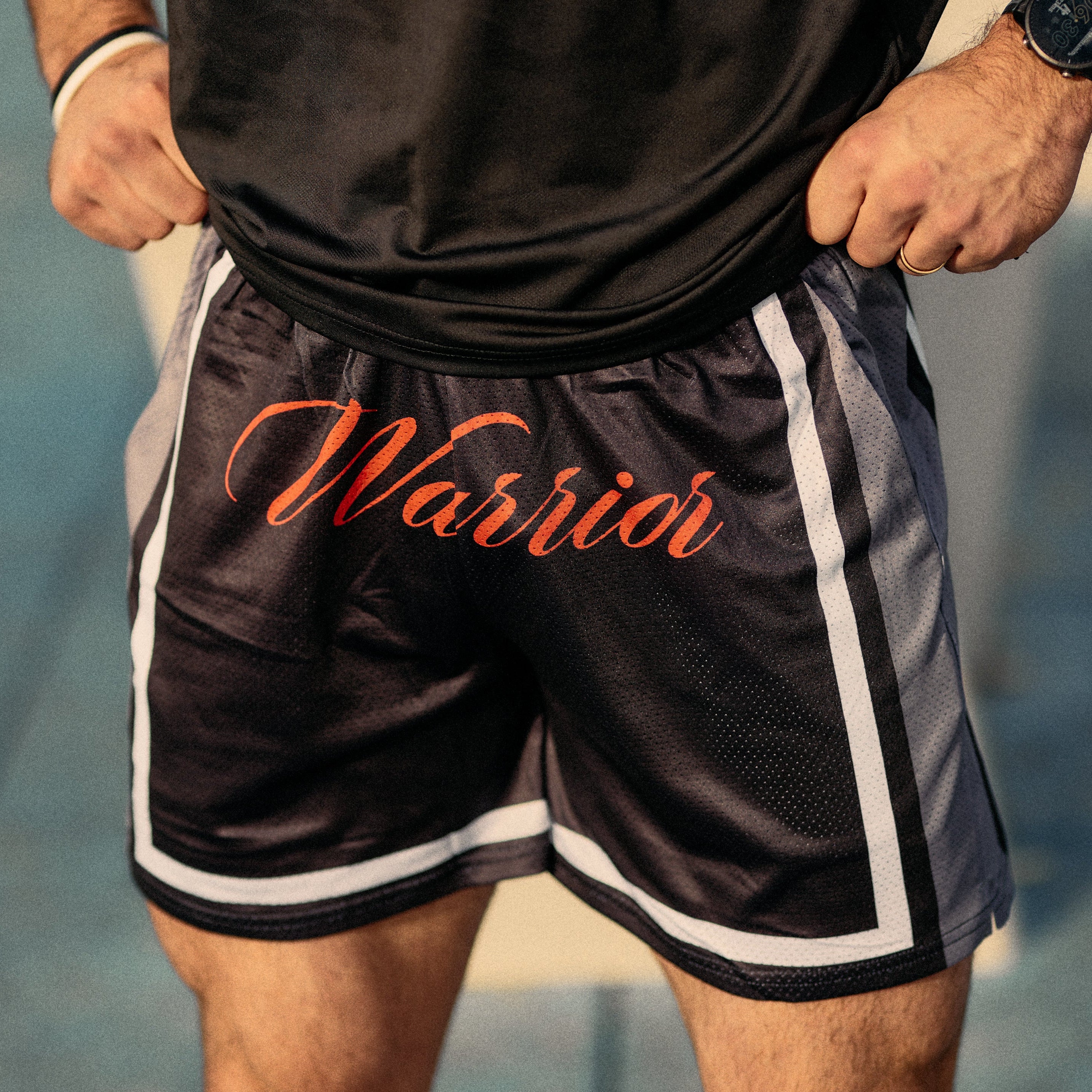 Duality 5" Fusion Mesh Unisex Short - Vintage Warrior - Image 7