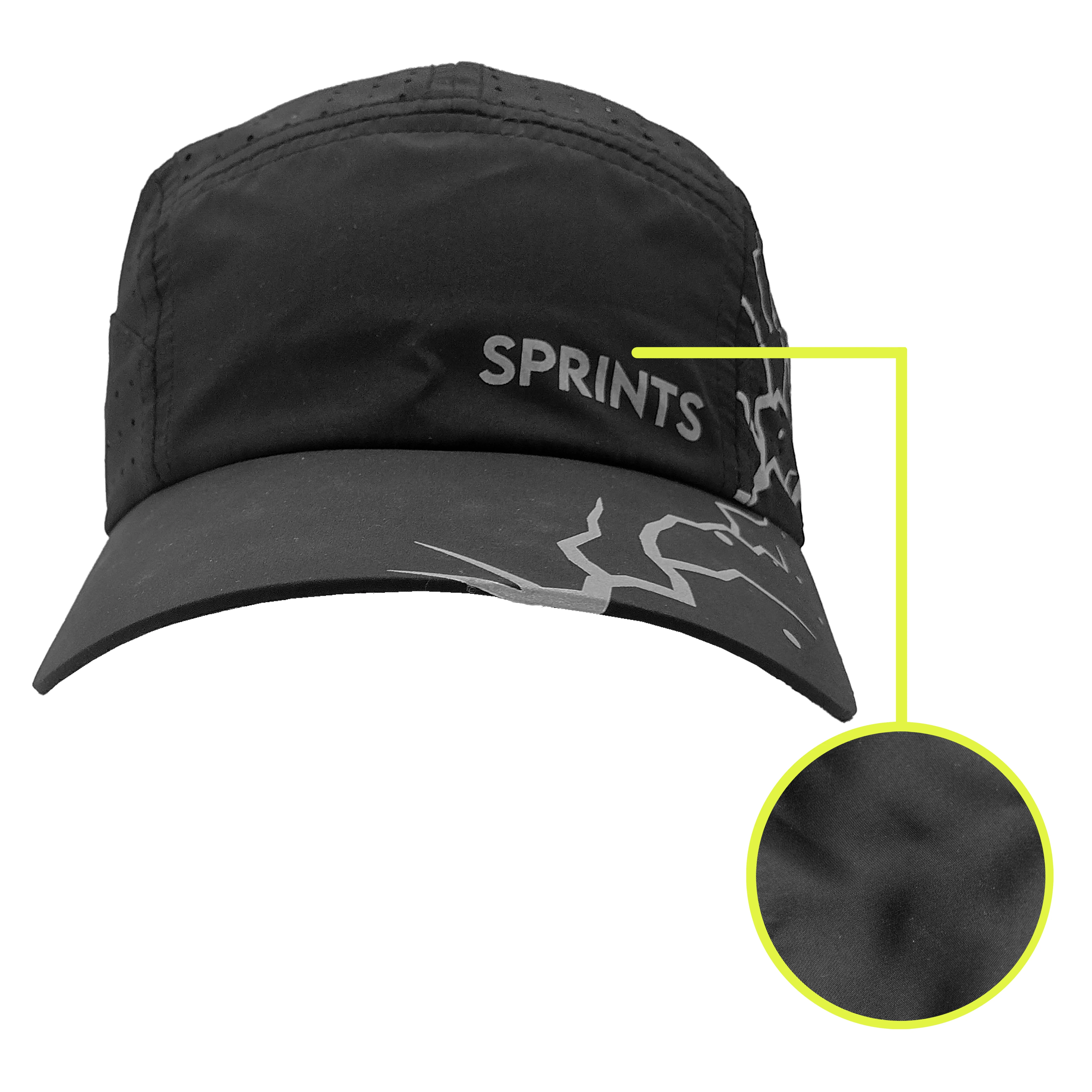 Dystopian Dark Miles Reflective HyperG Hat (Unisex) - Image 9