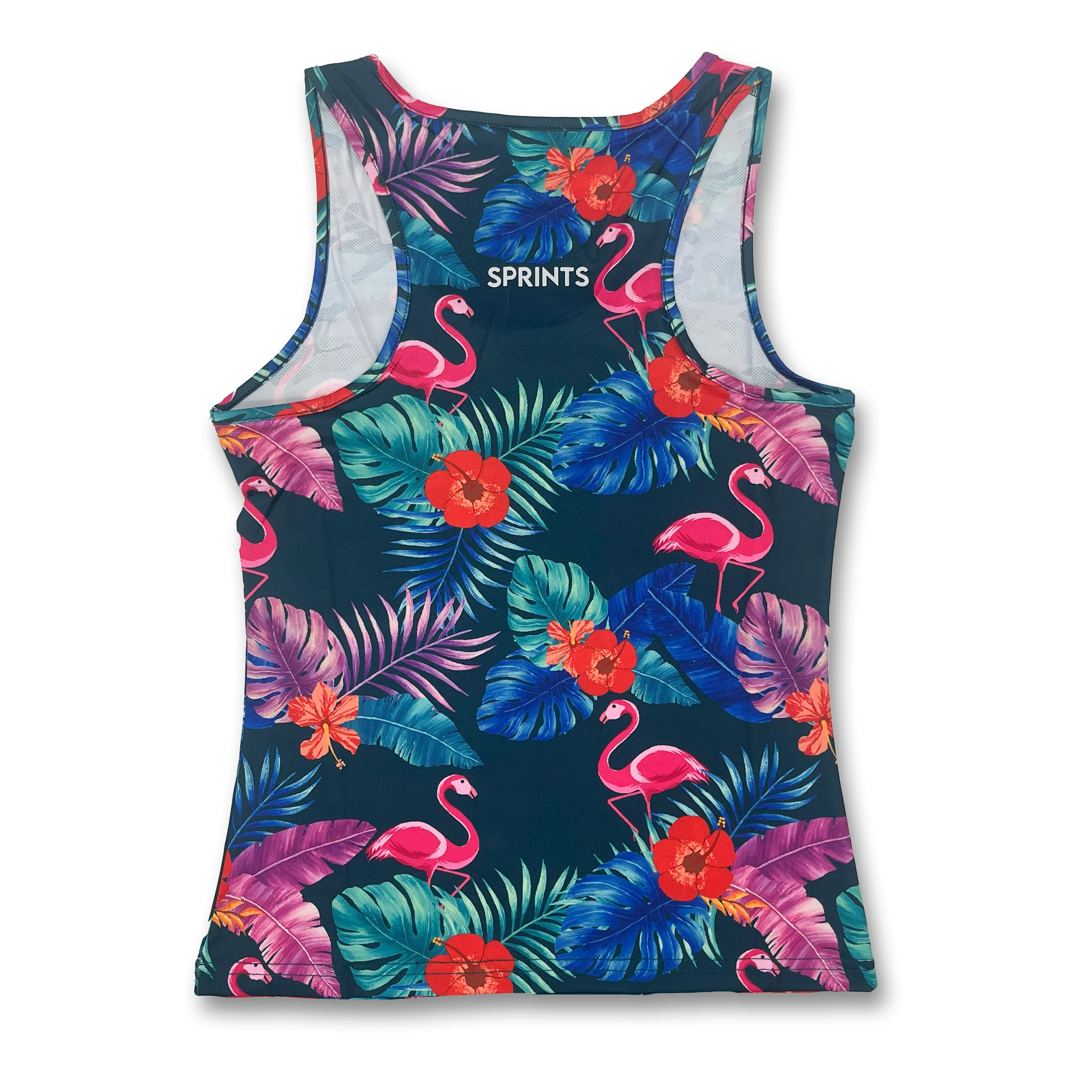 Womens Running Tank - Flamingo - Image 5