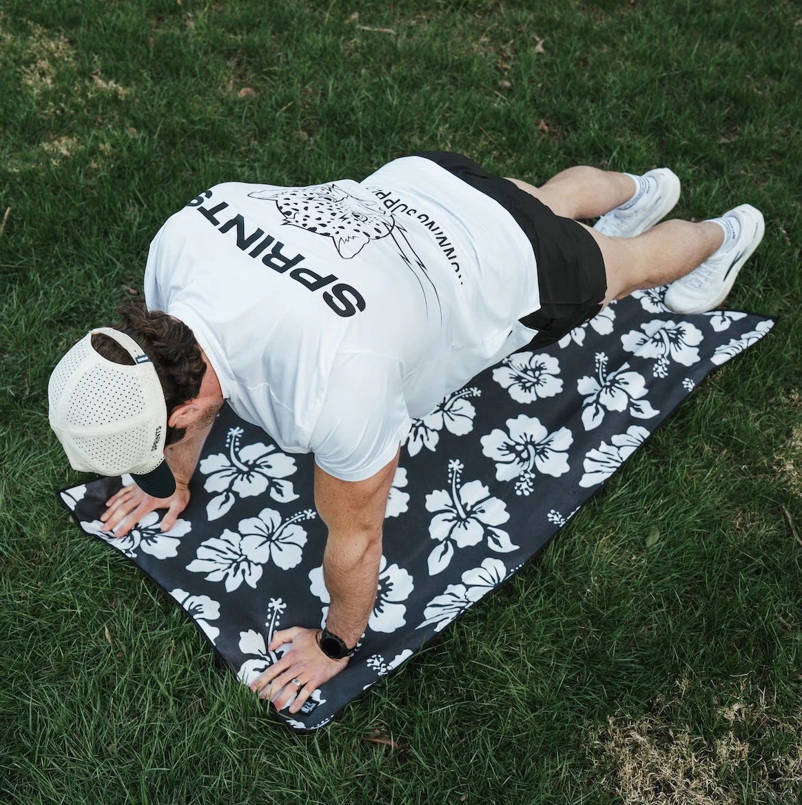 Flex on the Beach - Black Car Seat Cover Towel - Image 7