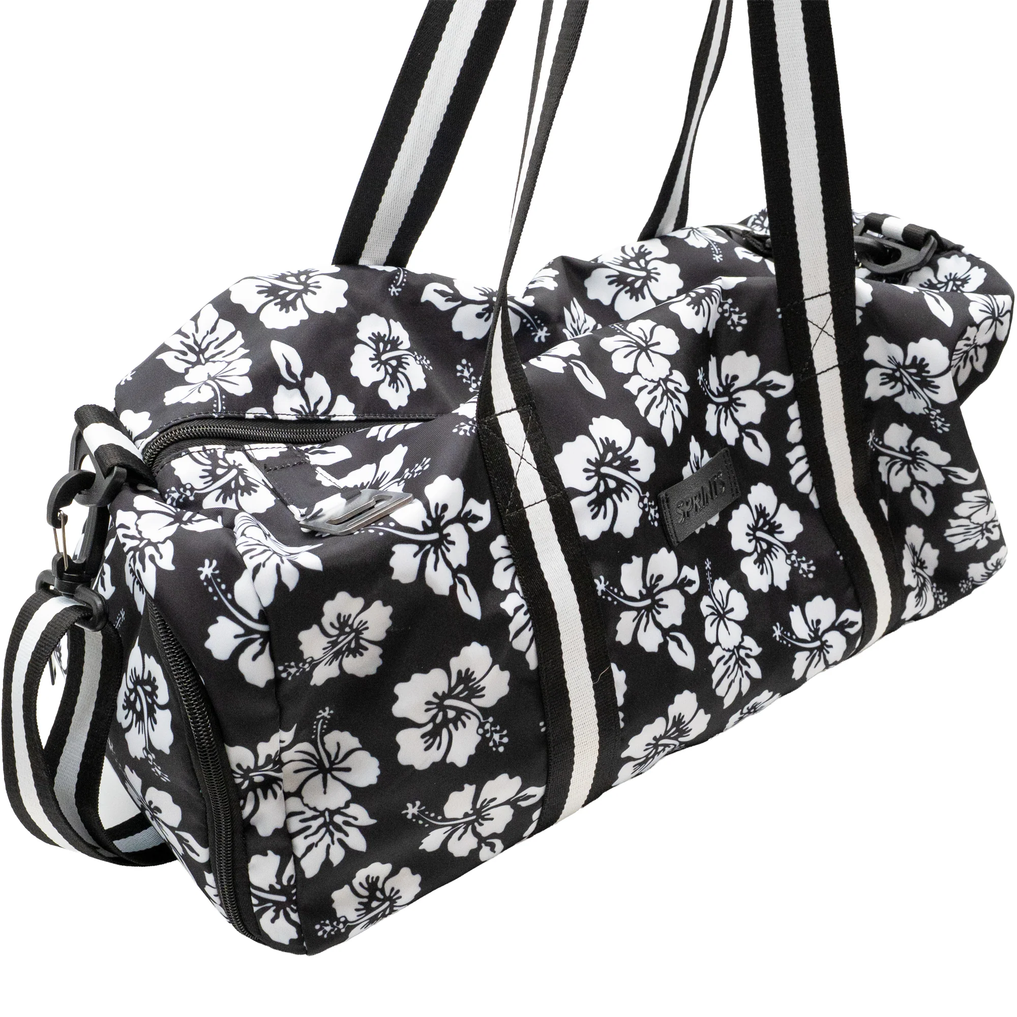 Flex on the Beach Black Duffle Bag - Image 6