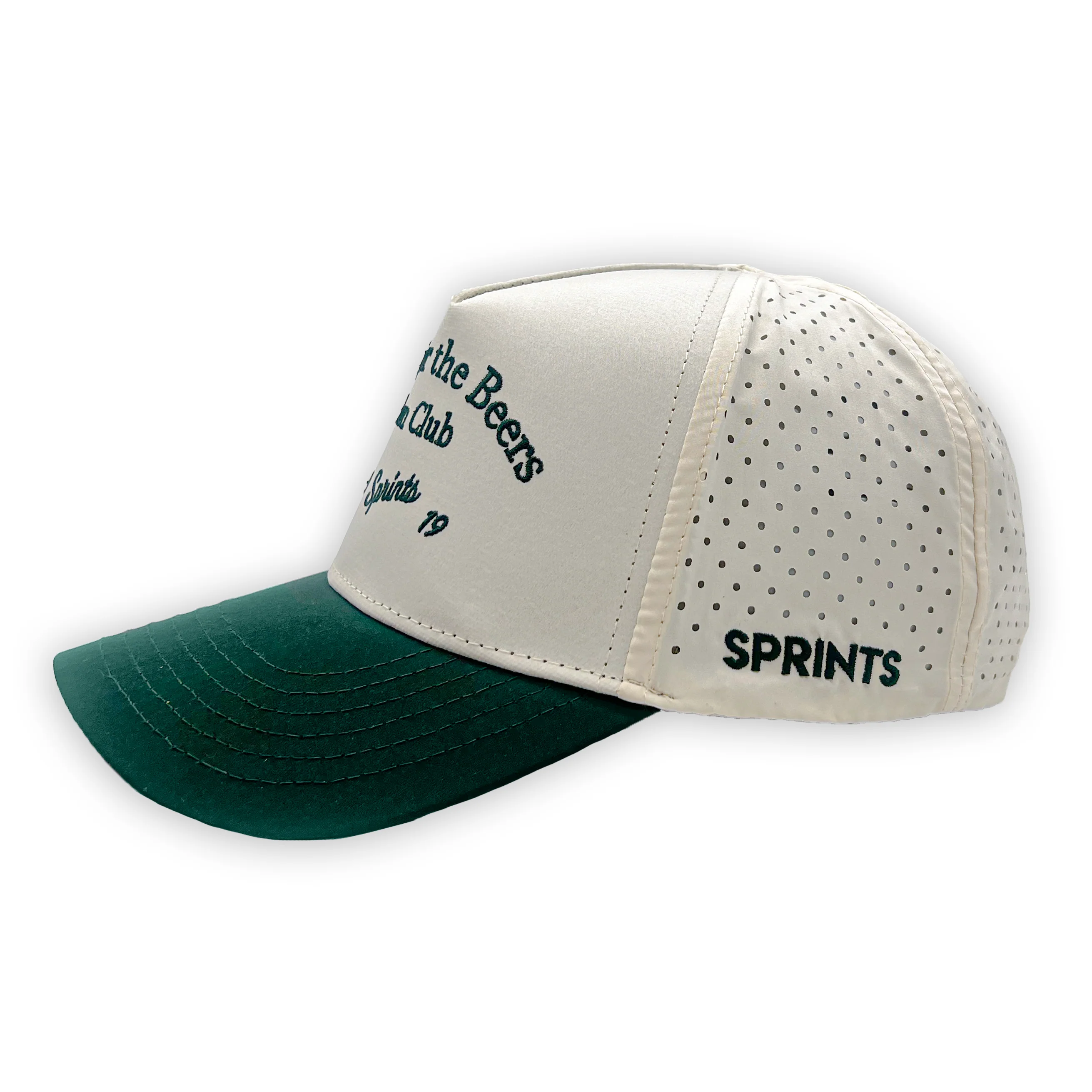 Here for the Beers Run Club - Green Label Structured VP Hat (Unisex) - Image 6
