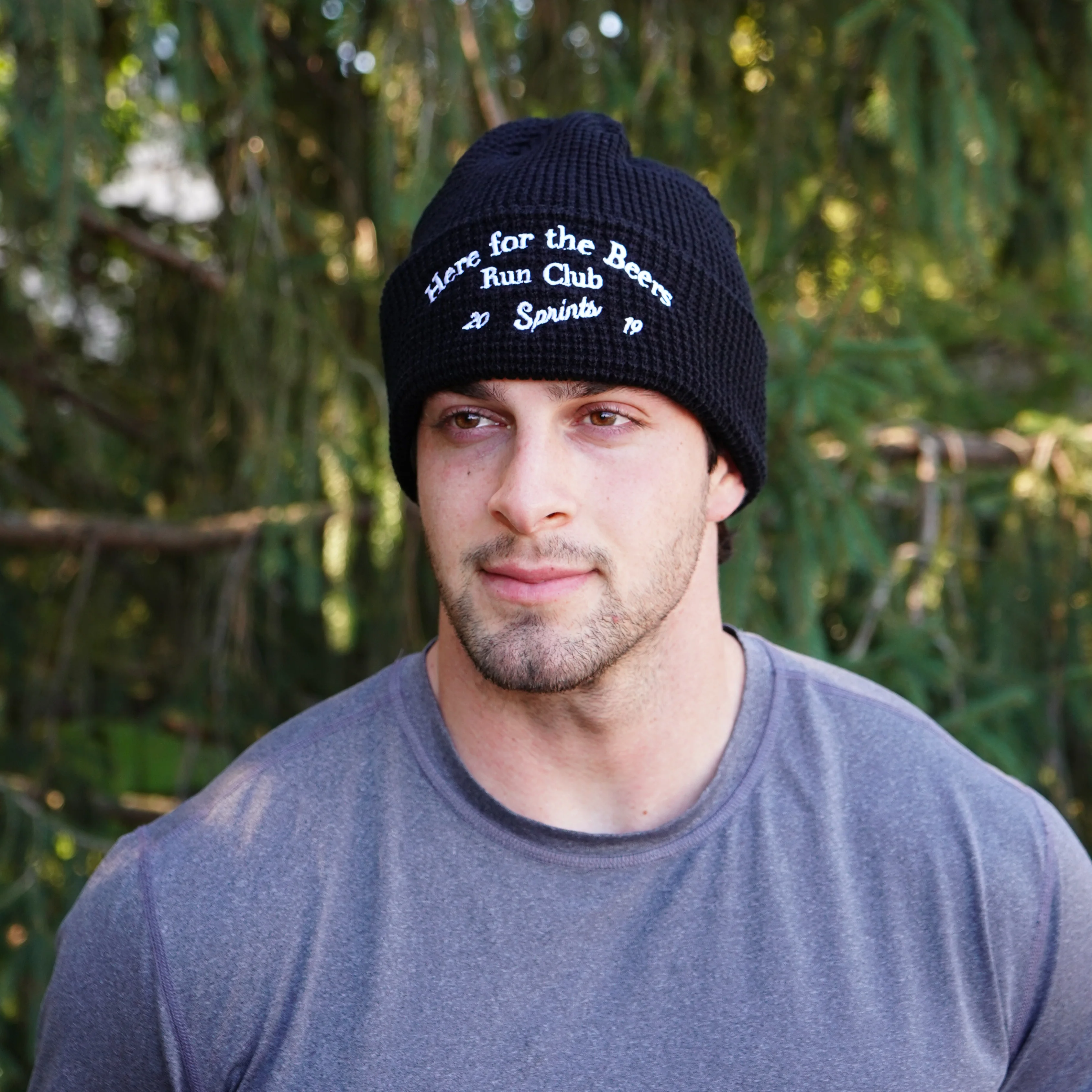 Here for the Beers Run Club Winter Hat (Unisex) - Image 2