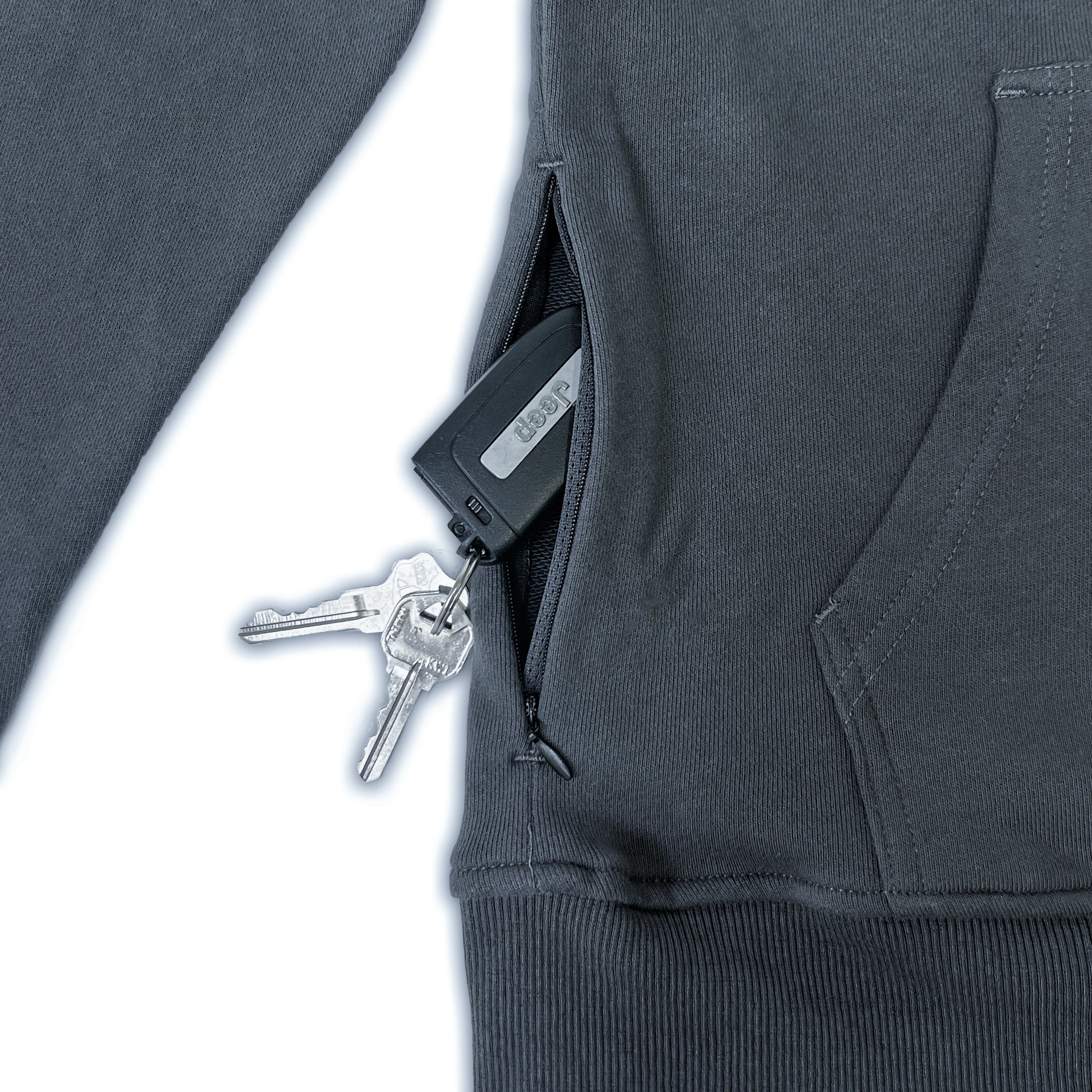 Run Club Oversized Hoodie - Hot Dads - Gray - Image 7