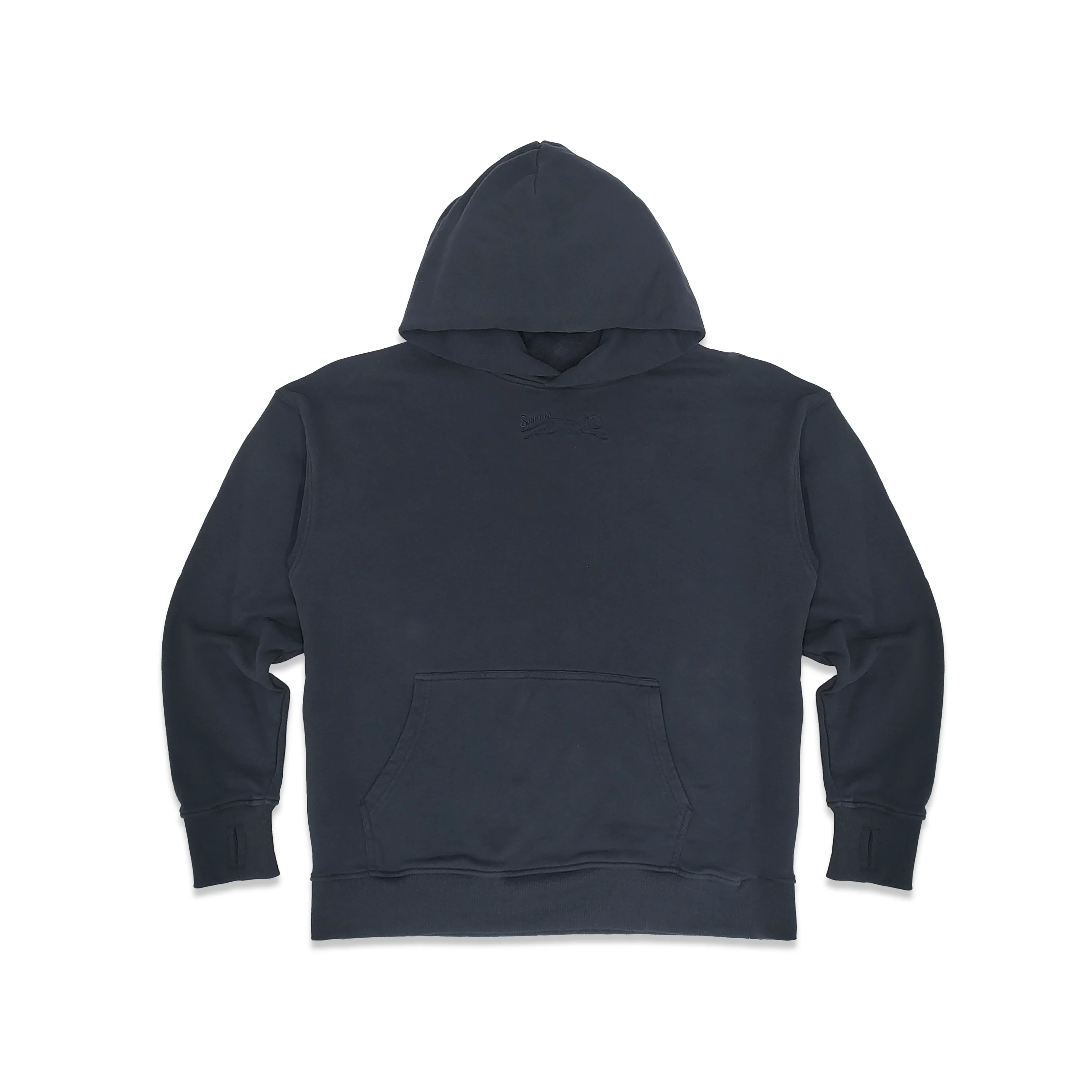 Run Club Oversized Hoodie - Hot Moms - Navy - Image 10