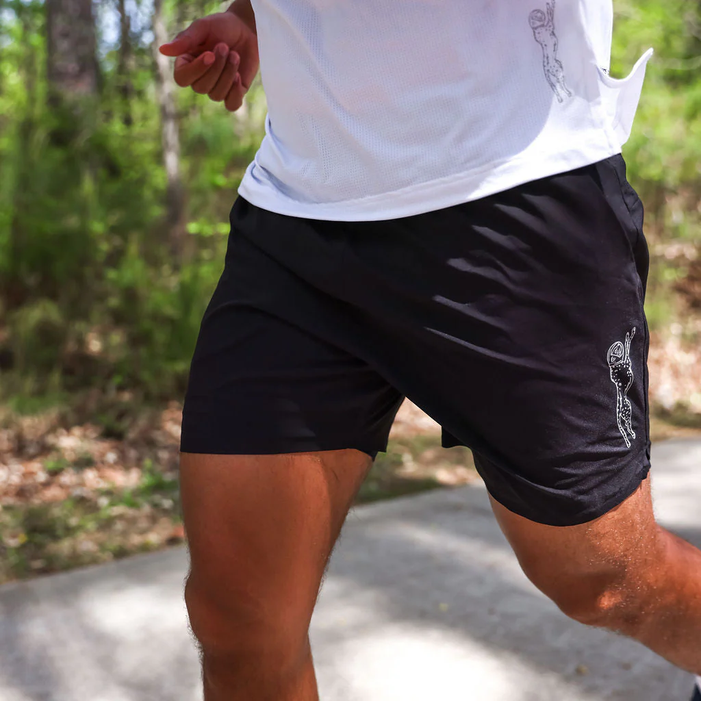 Mens Avigate 5" Fusion Short - Stealth Black - Image 5