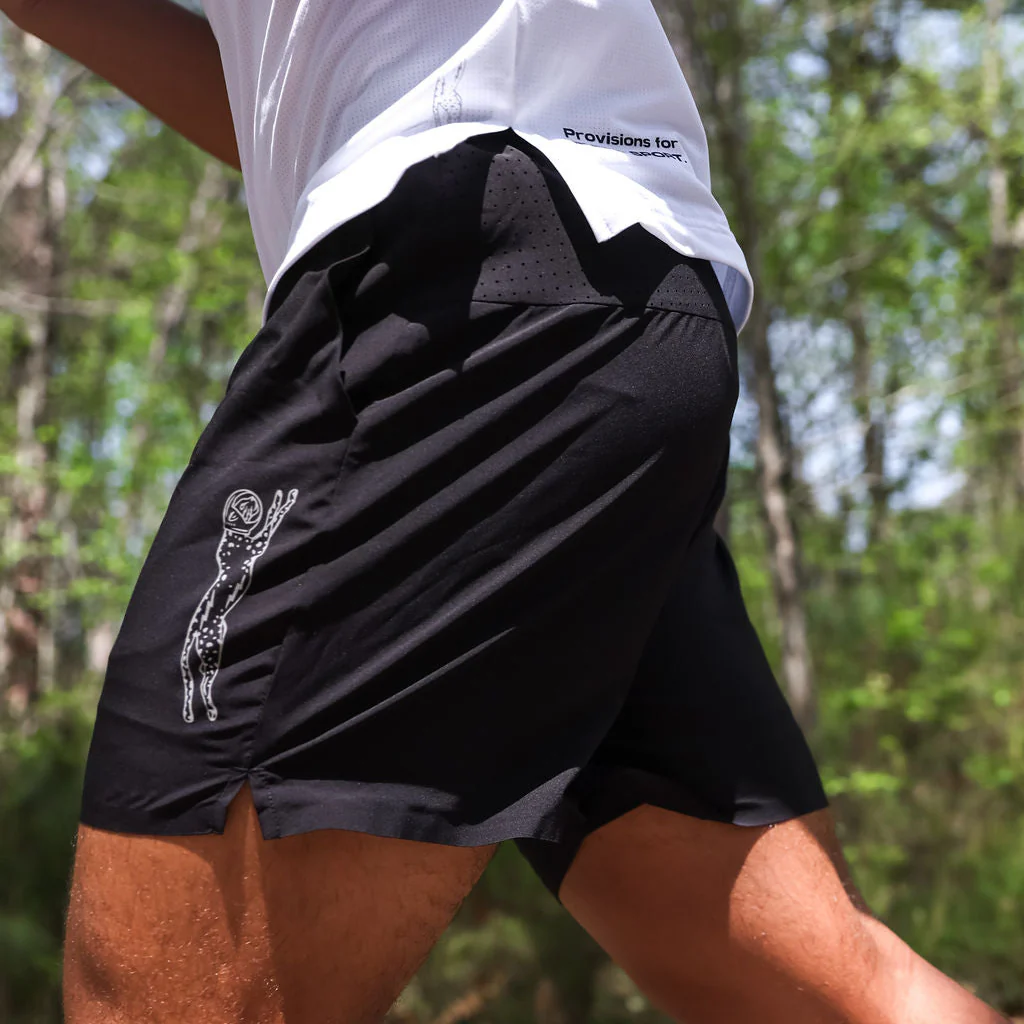 Mens Avigate 5" Fusion Short - Stealth Black - Image 6