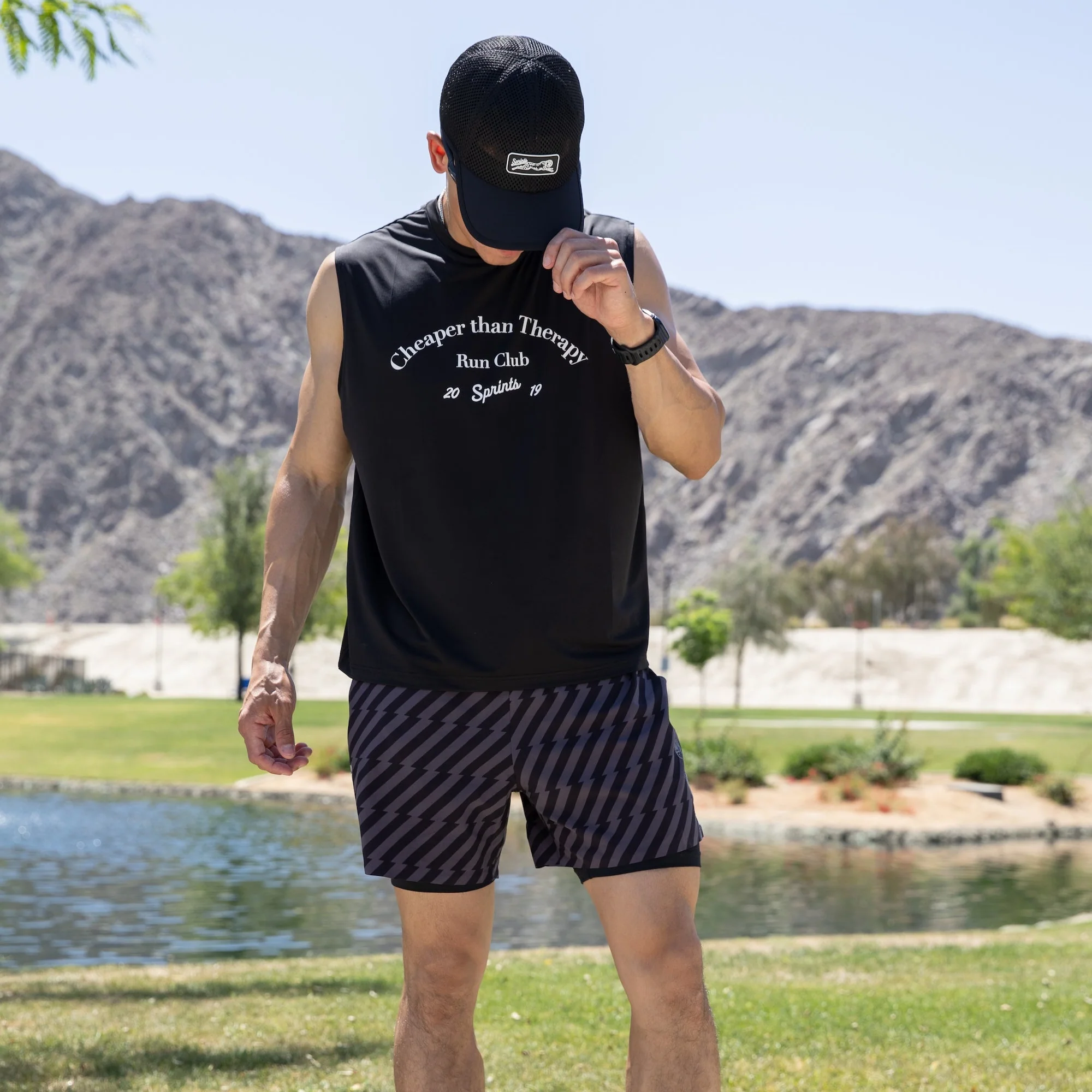 Mens Core Zero Framework Tank - Cheaper Than Therapy - Image 5