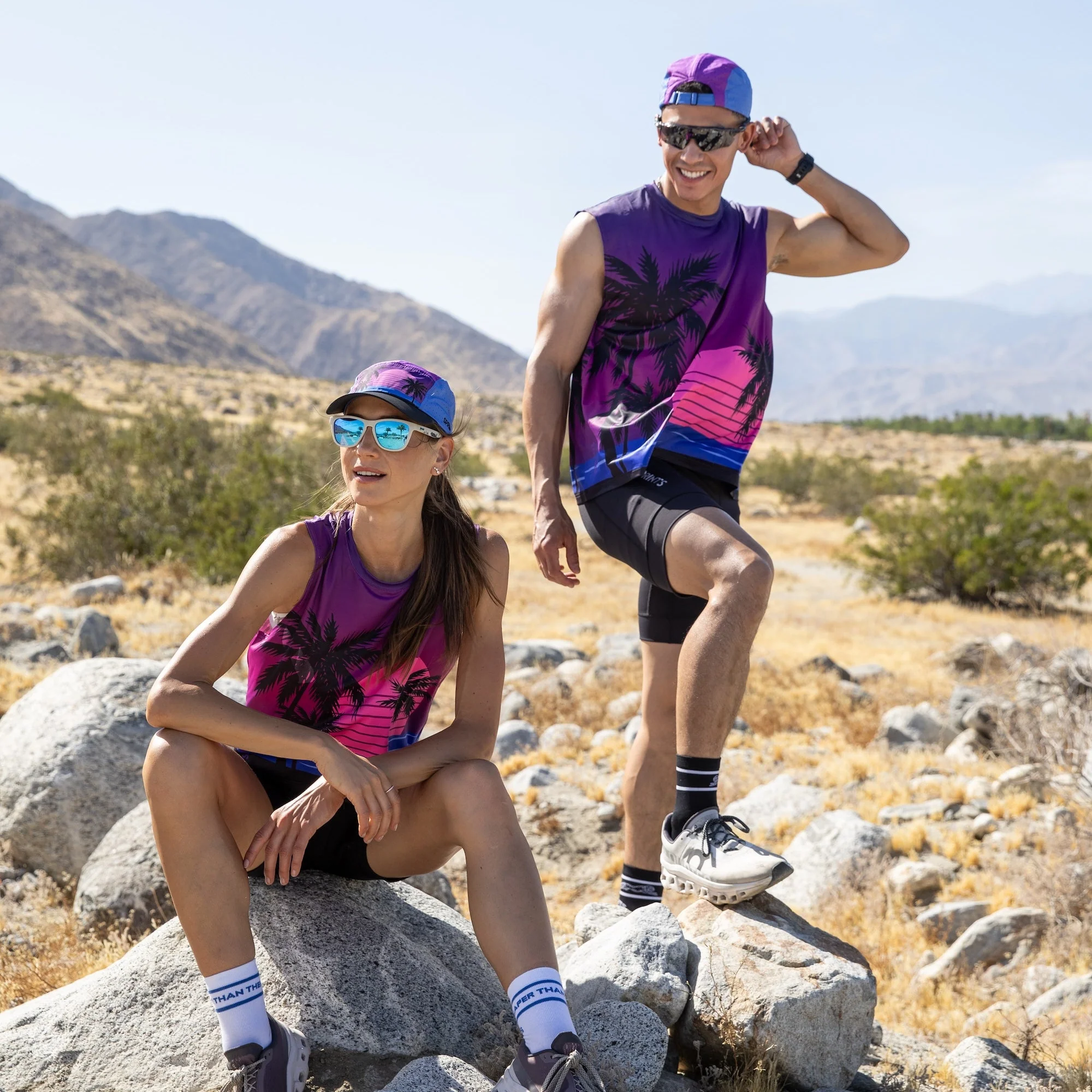 Mens Core Zero Framework Tank - Tropic Twilight - Image 4