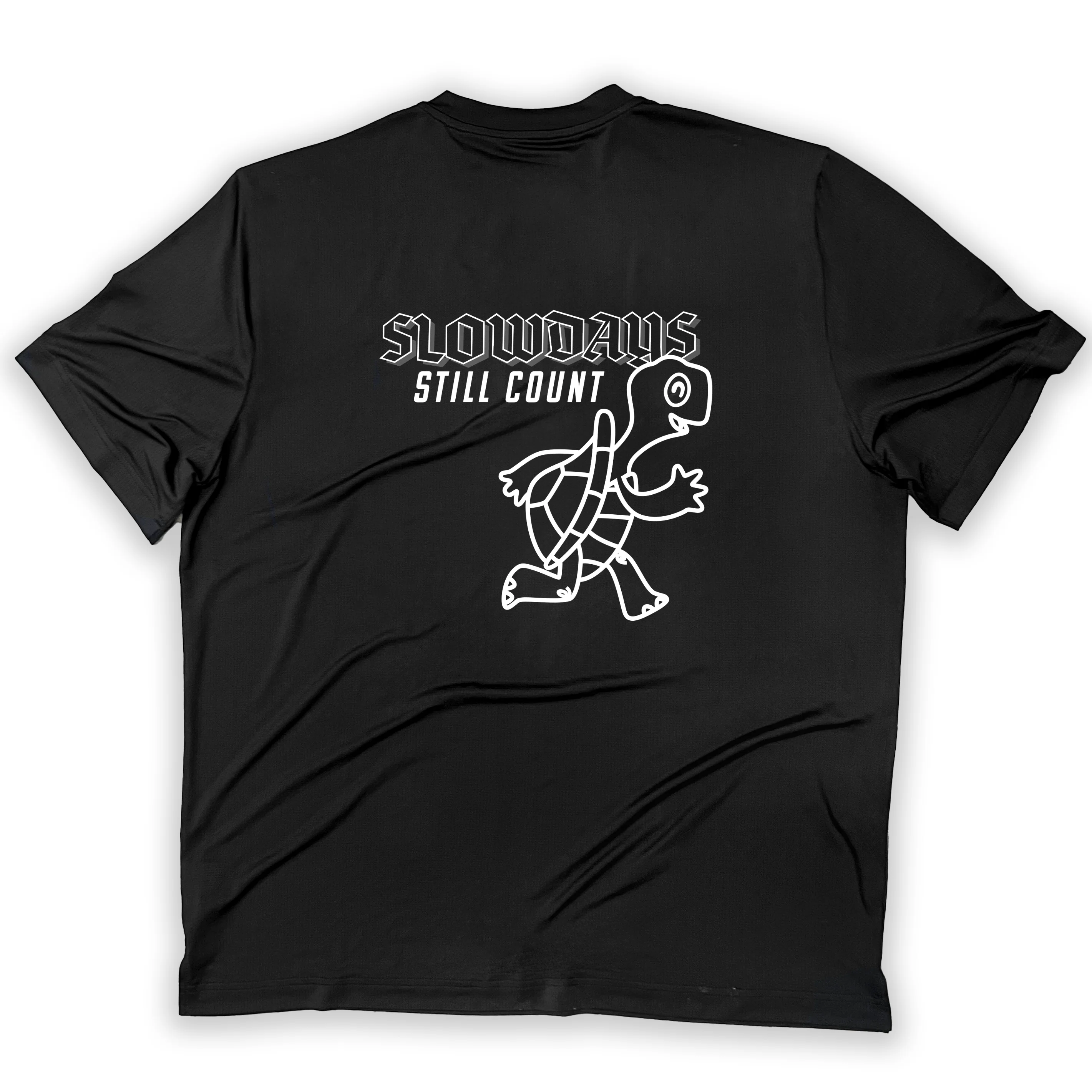 Mens Core Zero Tech Tee - Slow Days Black - Image 6