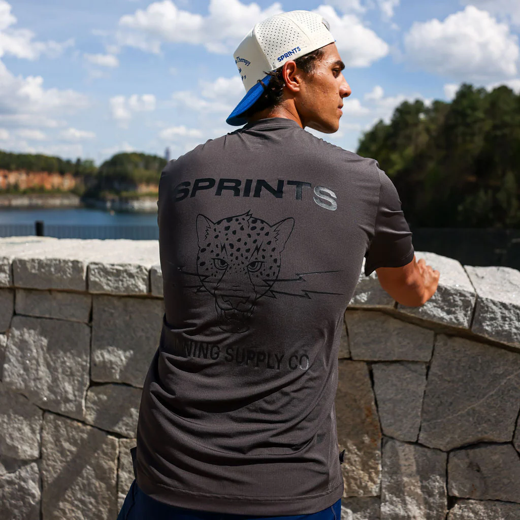 Mens Core Zero Tech Tee - Vault Jag Charcoal