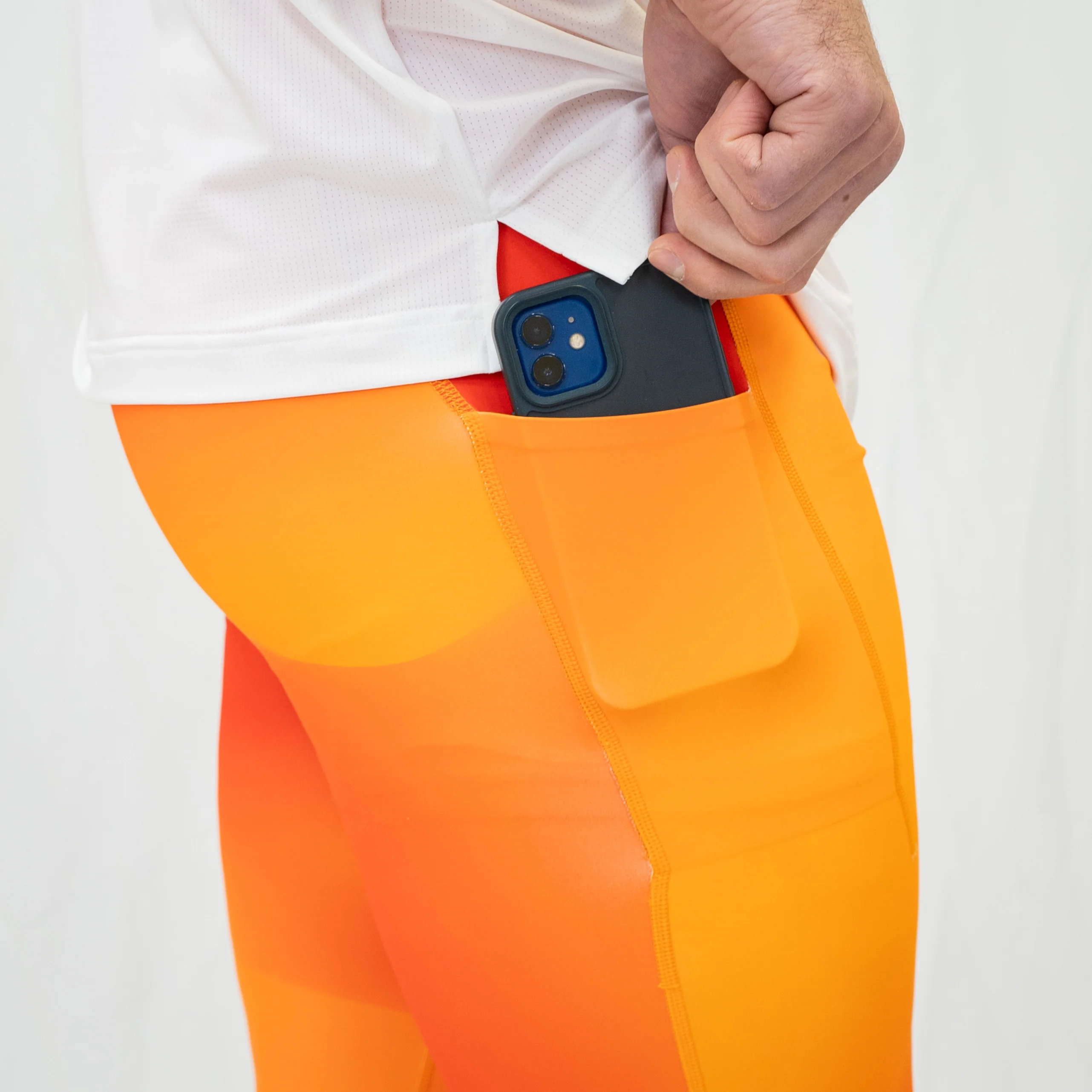 Mens Flexion Max Compression  - Orange Crush - Image 5