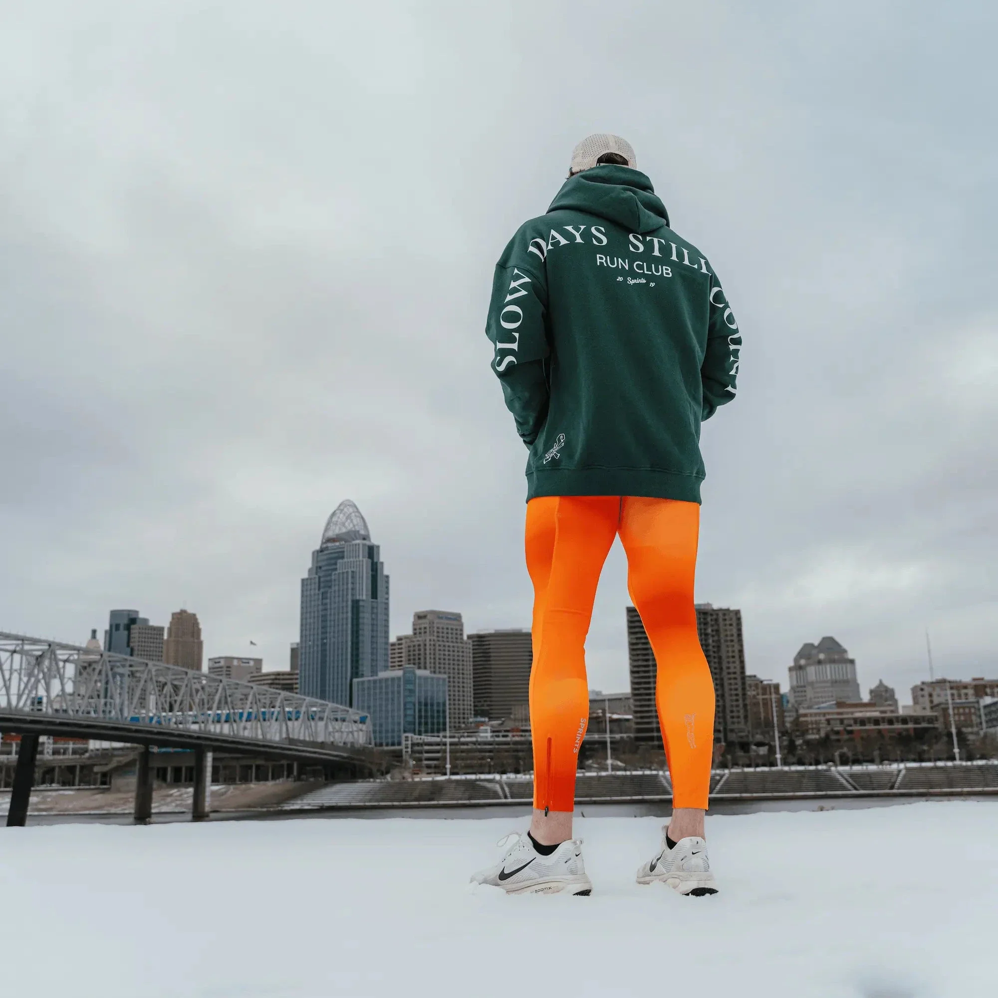 Mens Flexion Max Compression  - Orange Crush - Image 7