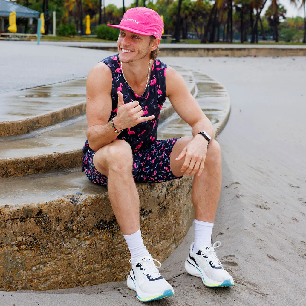 Mens Running Tank - Find the Fauxmingo Black - Image 3