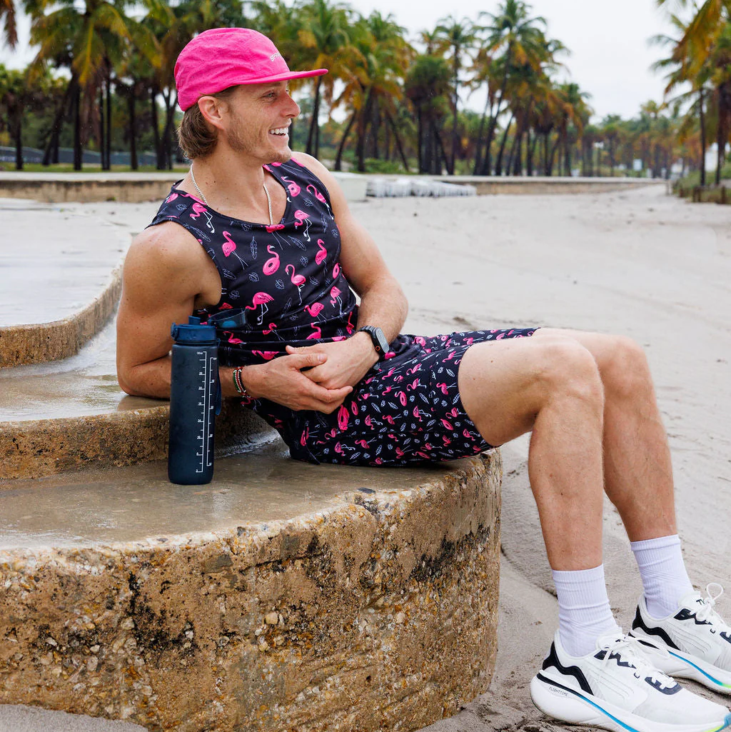 Mens Running Tank - Find the Fauxmingo Black - Image 4