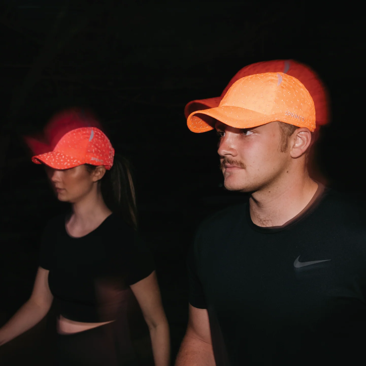Neon Flash Reflective Orange OG Hat (Unisex) - Image 3