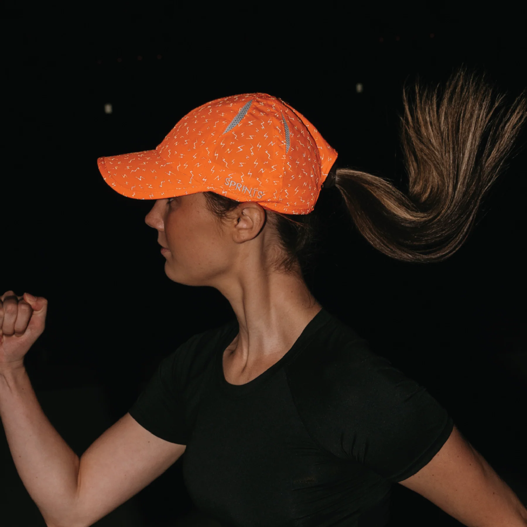 Neon Flash Reflective Orange OG Hat (Unisex) - Image 6
