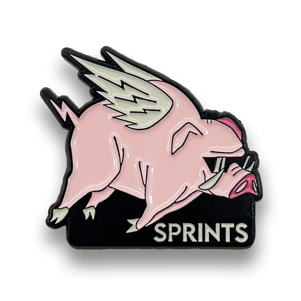 Pig City Enamel Pin