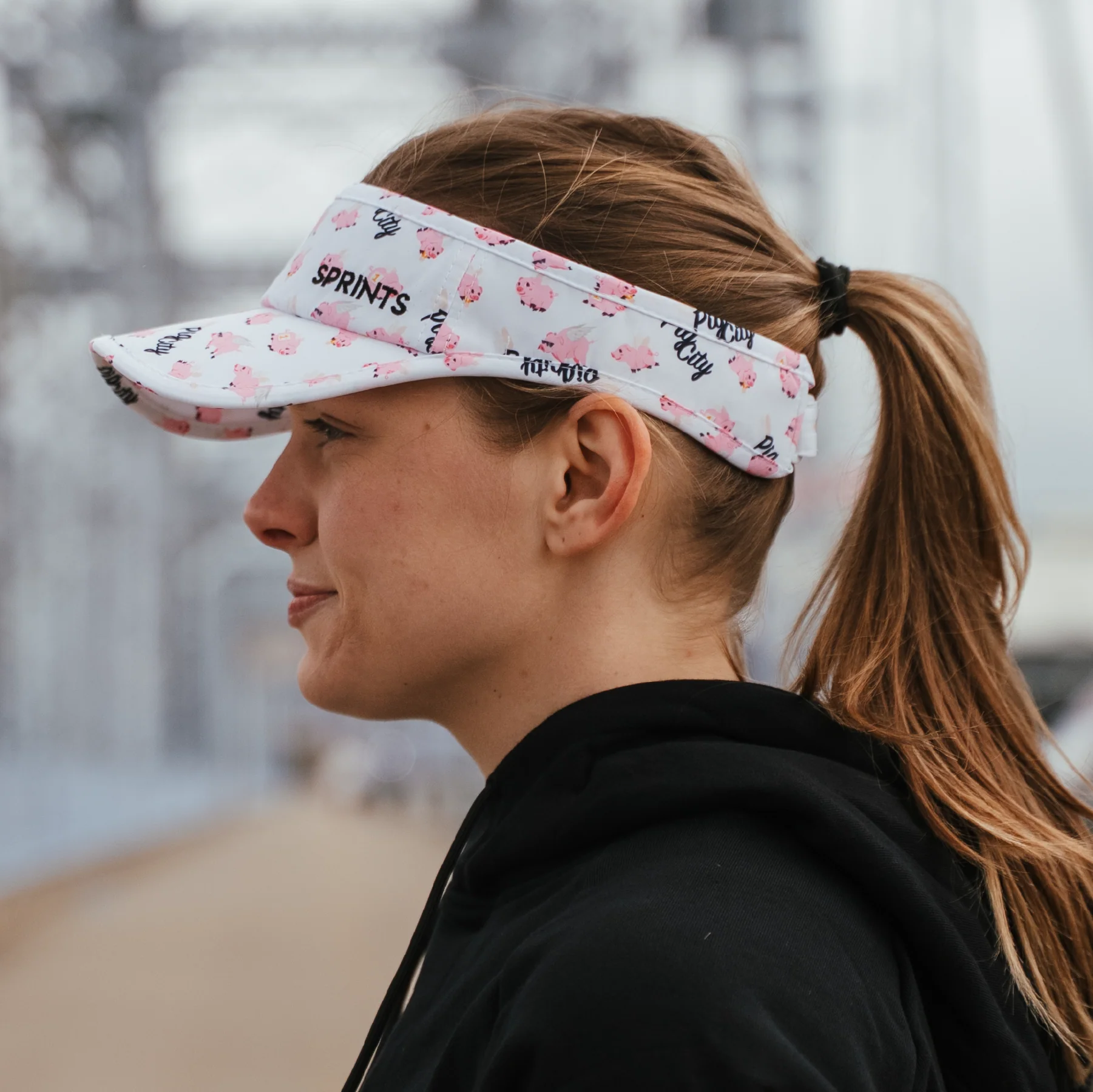 Pig City Visor (Unisex) - Image 3