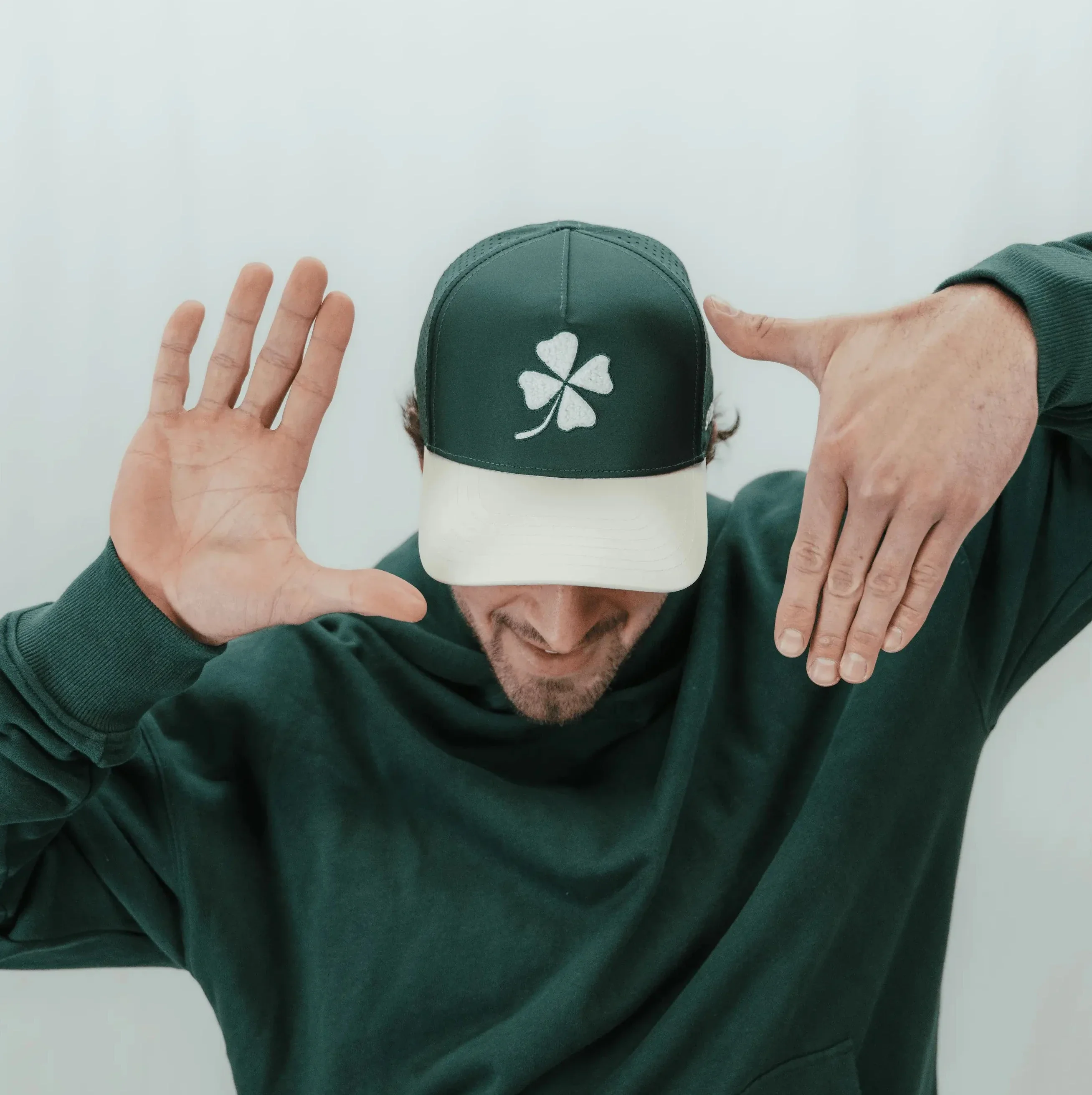 Quad Clover Structured VP Hat (Unisex) - Image 2