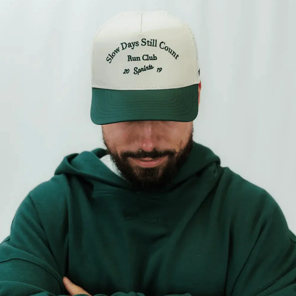 Slow Days Still Count Run Club Structured VP Hat (Unisex) - Image 4