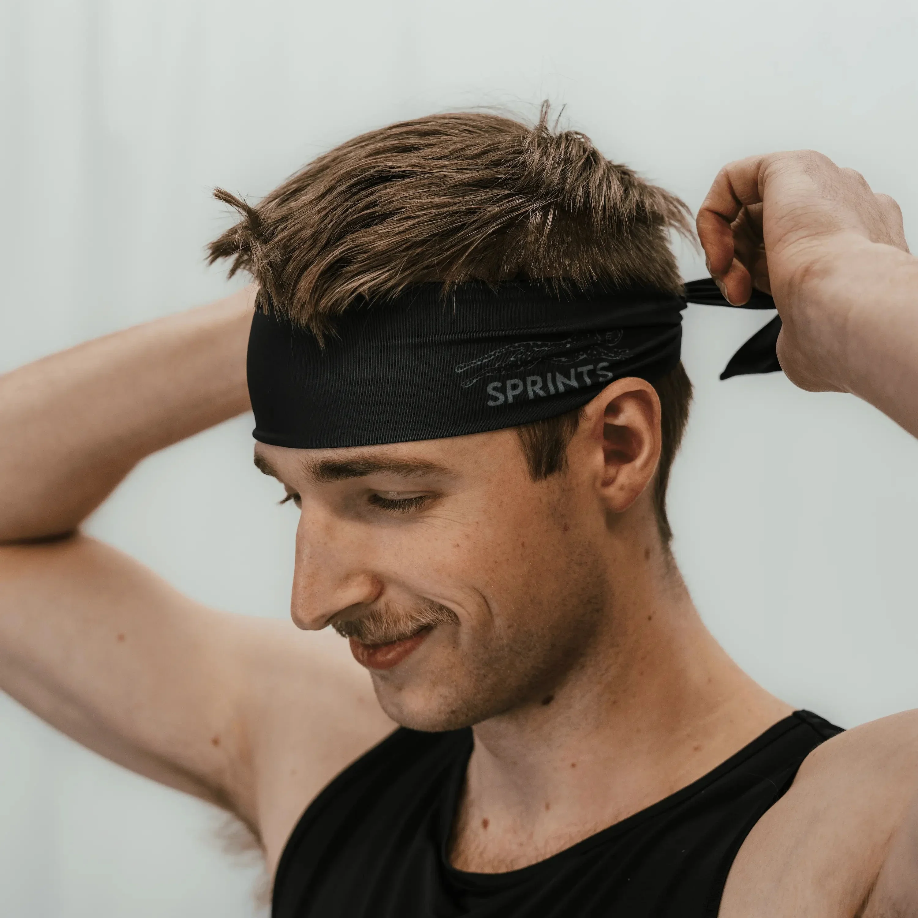 Stealth Black Headband (Unisex) - Image 4