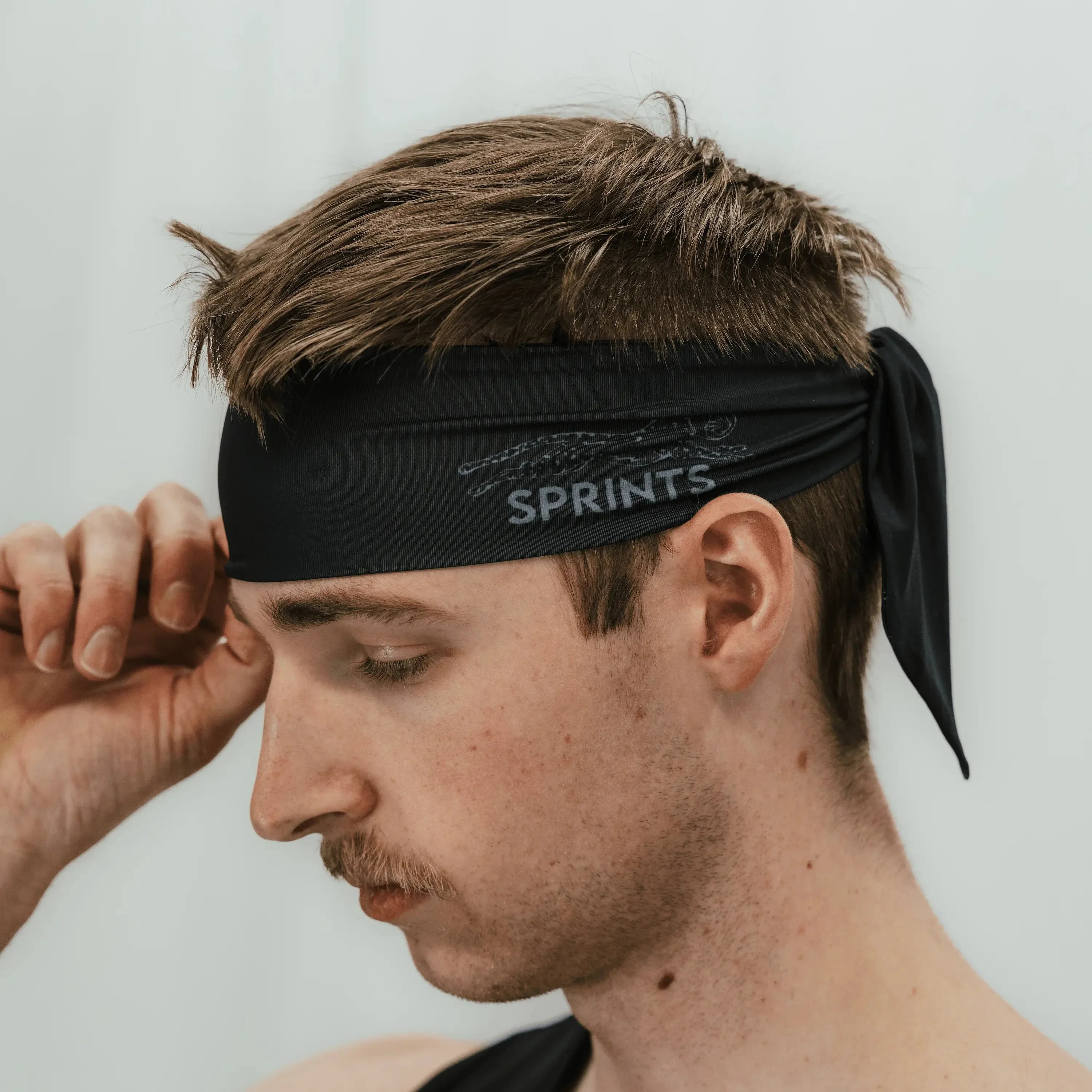 Stealth Black Headband (Unisex) - Image 5