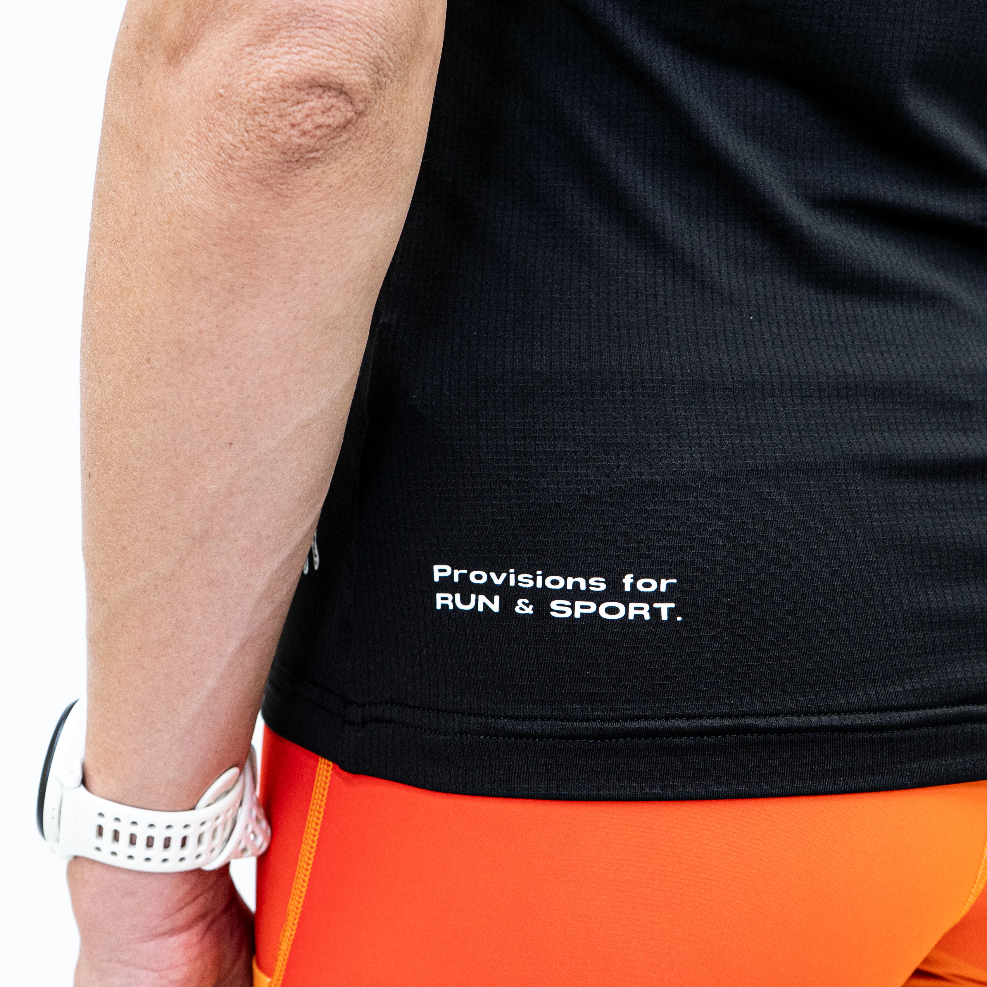 Womens Core Zero Running Tank - Stealth Black - Image 7
