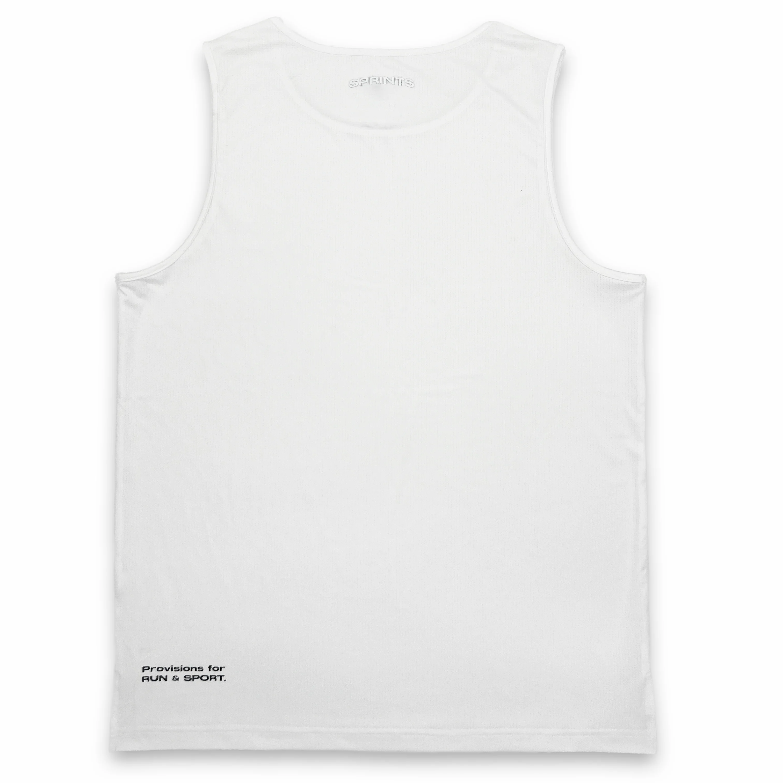 Mens Core Zero Running Tank - Stealth White - Image 5
