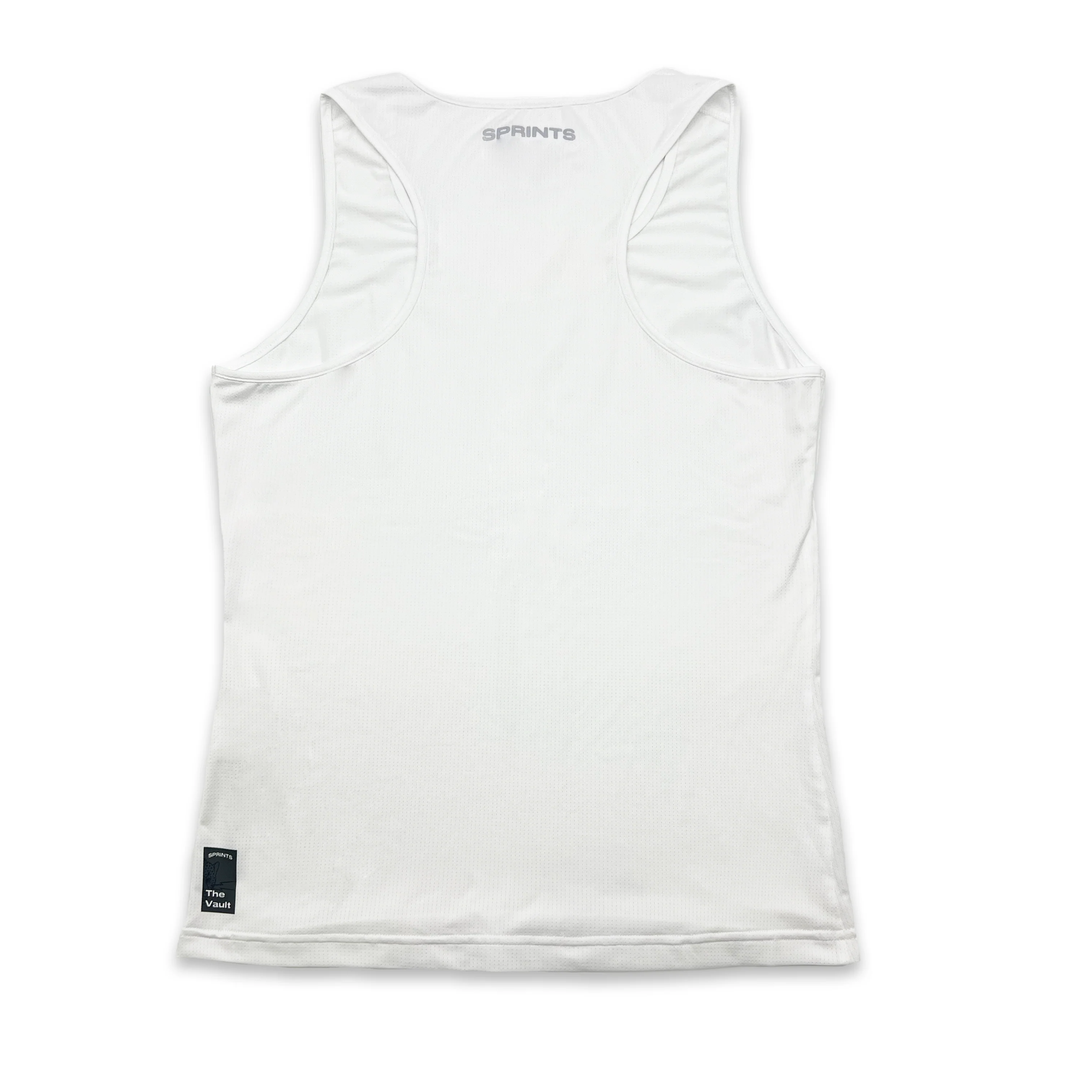 Womens Core Zero Running Tank - Stealth White - Image 4