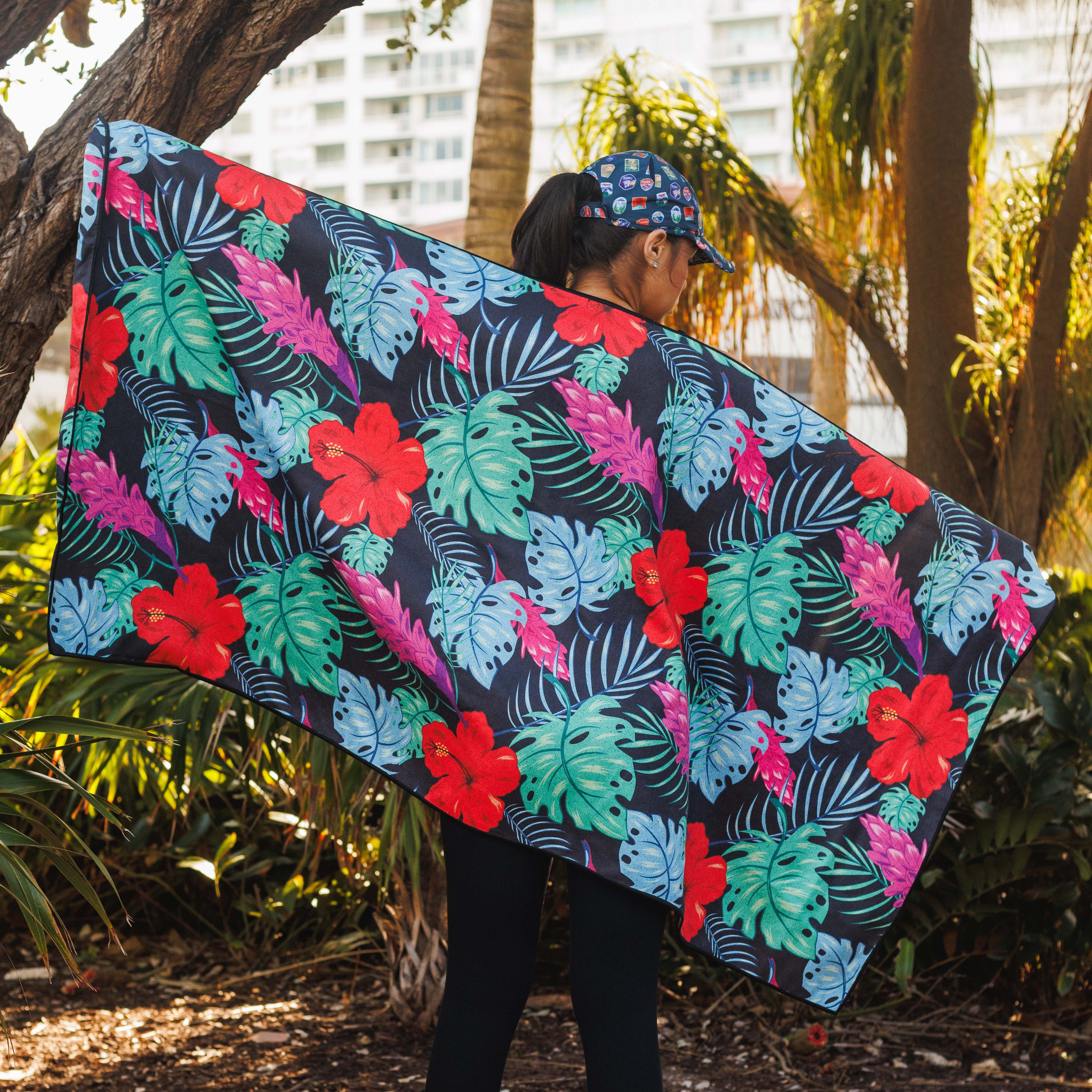 Tropic Touchdown Car Seat Cover Towel - Image 3