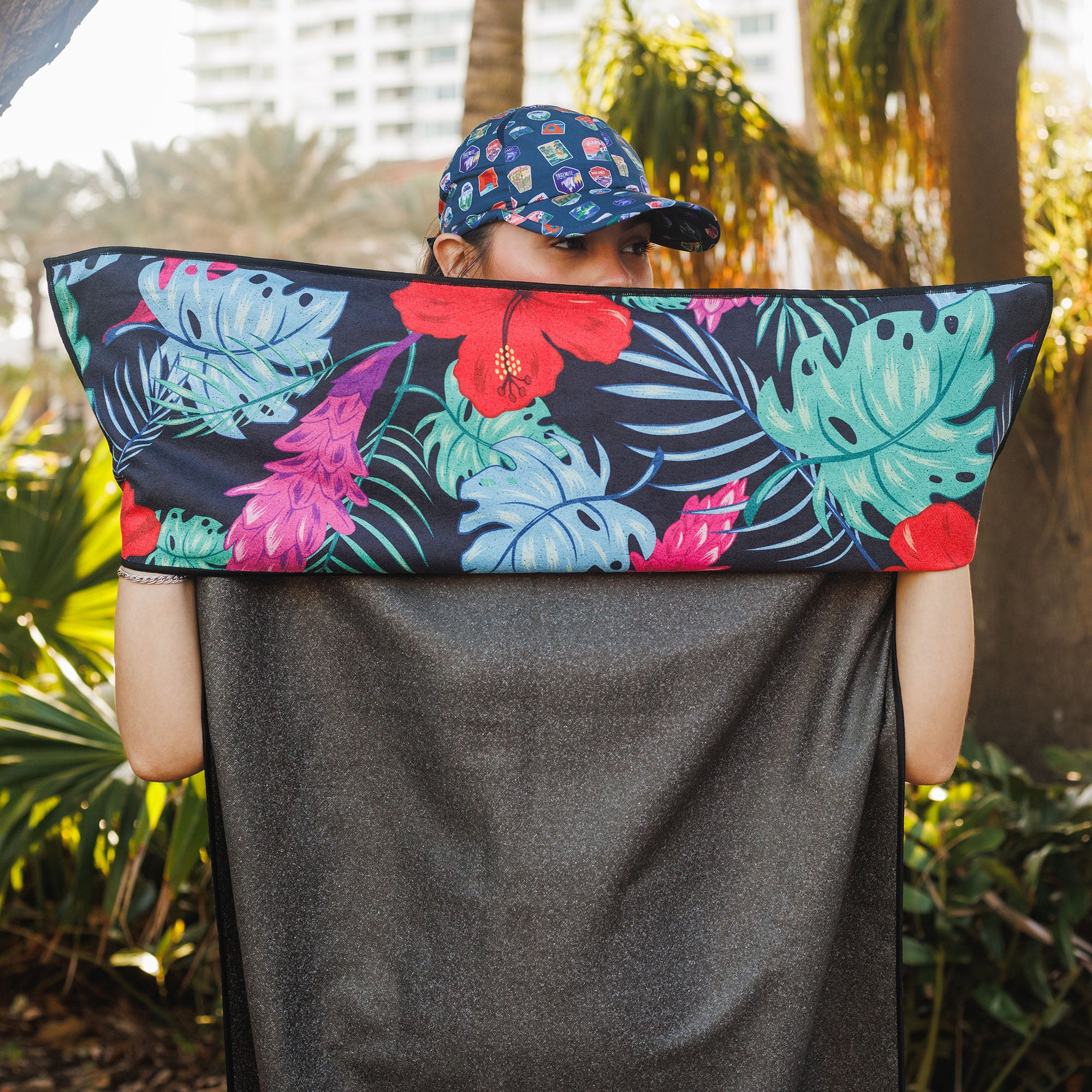 Tropic Touchdown Car Seat Cover Towel - Image 4