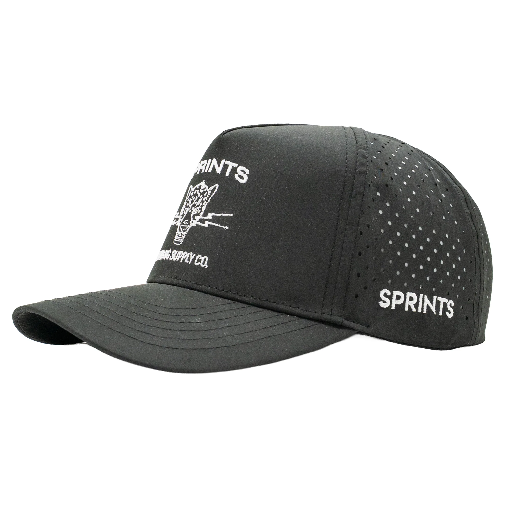 Vault Jag Black Structured VP Hat (Unisex) - Image 6