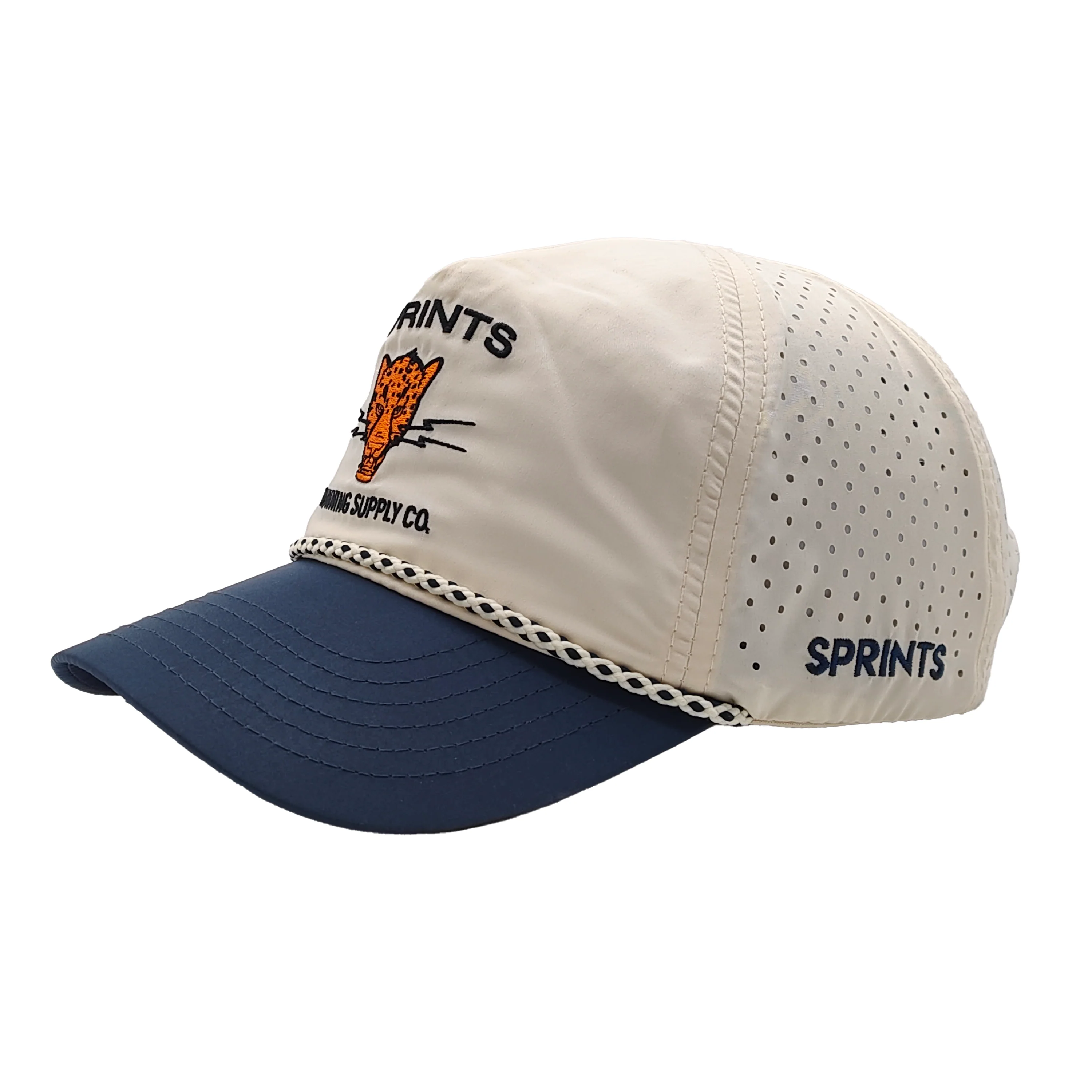 Vault Jag Navy - EZ Rope Snapback Hat (Unisex) - Image 4