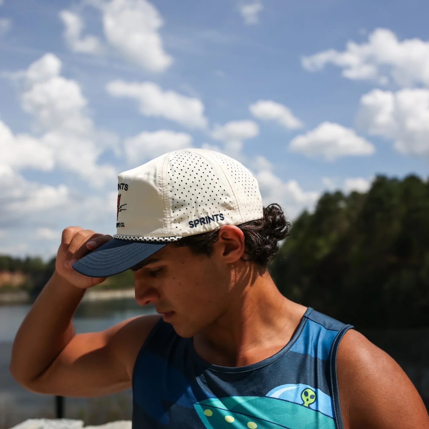 Vault Jag Navy - EZ Rope Snapback Hat (Unisex) - Image 5