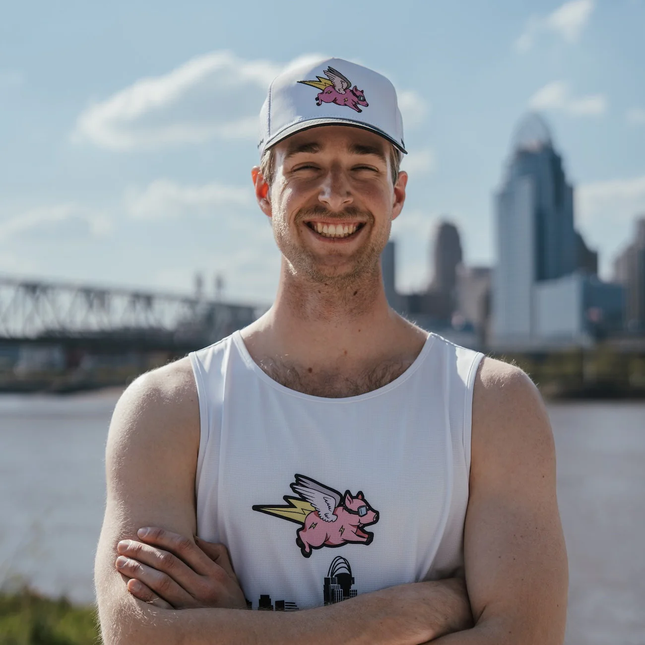 We Run Cincy 2026 Structured VP Hat (Unisex) - Image 3