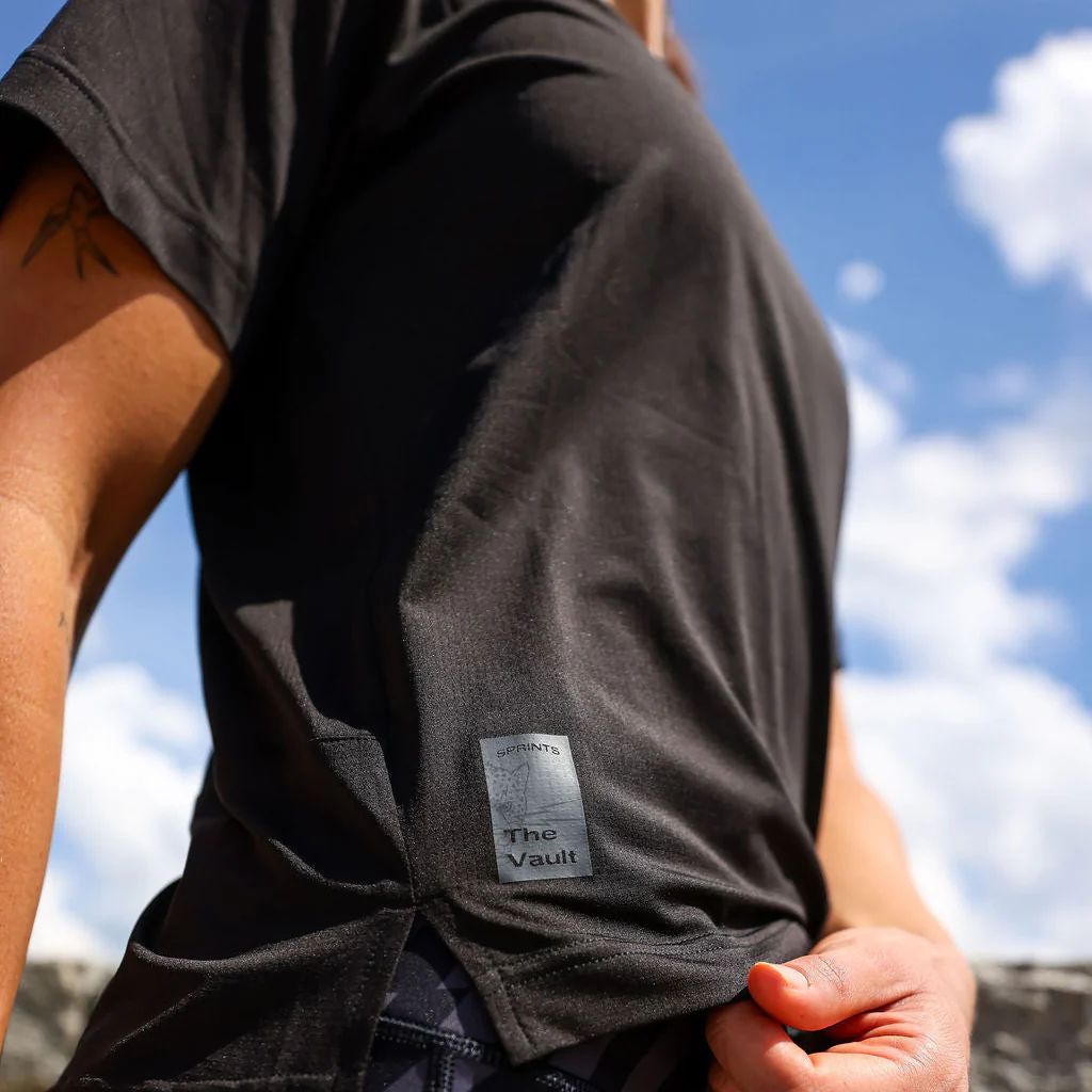 Womens Core Zero Tech Tee - Vault Jag Black - Image 3
