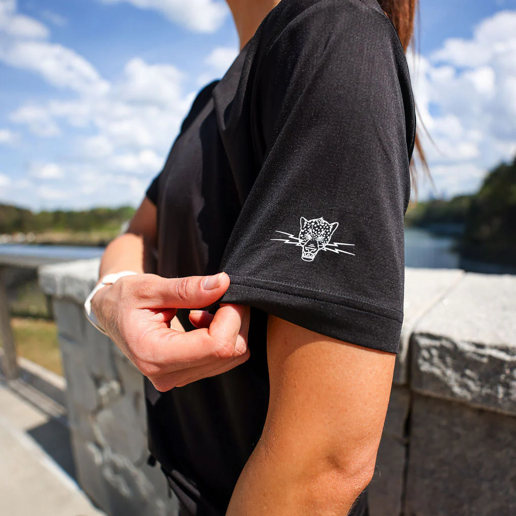 Womens Core Zero Tech Tee - Vault Jag Black - Image 5